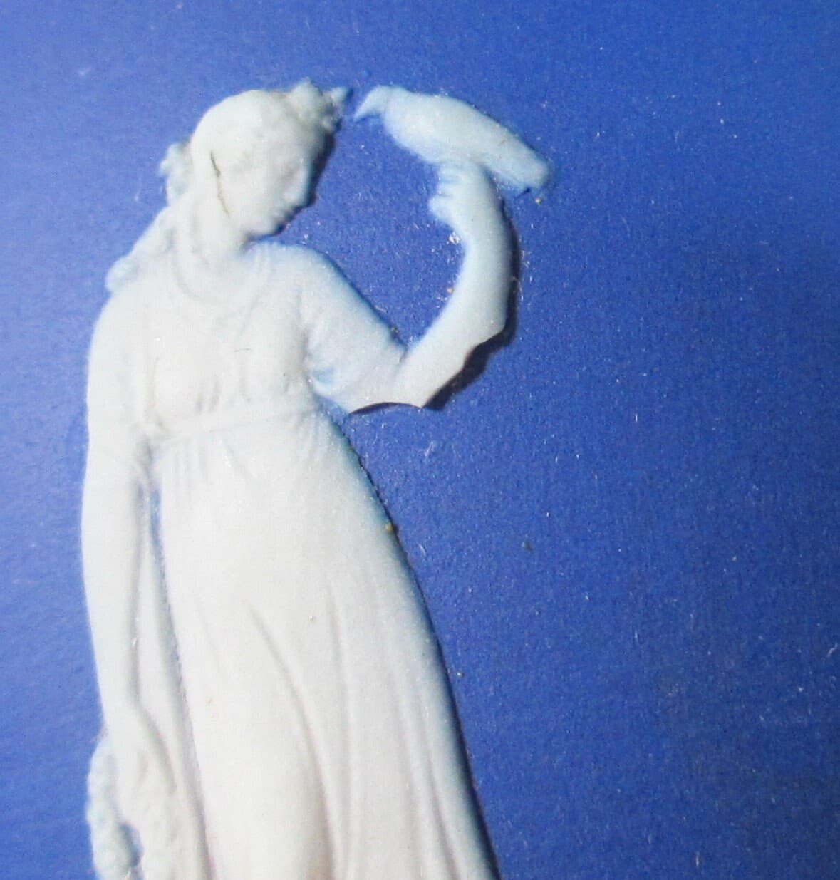 Antique Wedgwood Cobalt Dip Pitcher - Thumbnail 6