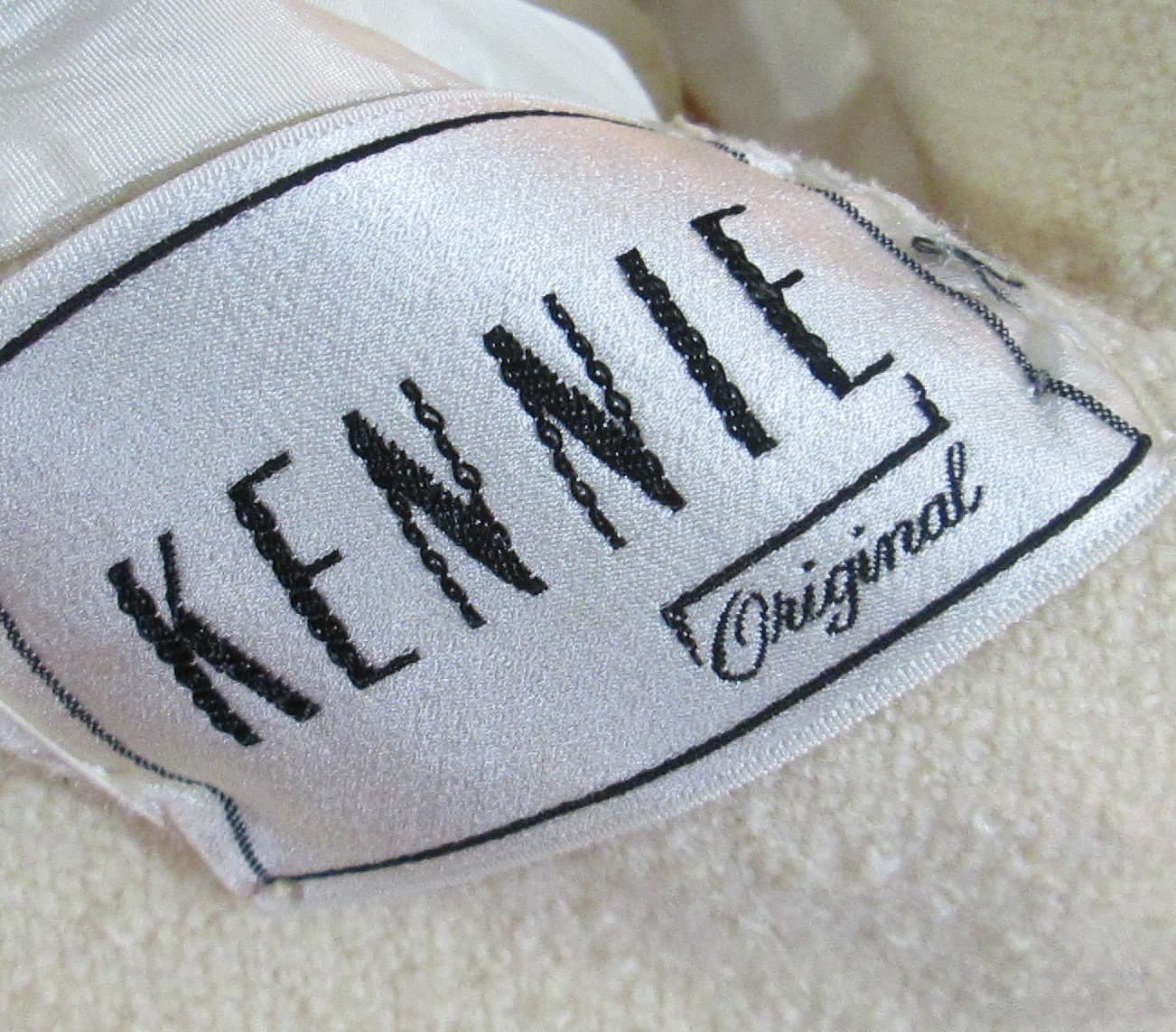 Vintage Cream Wool Fur Trim Suit - Thumbnail 3
