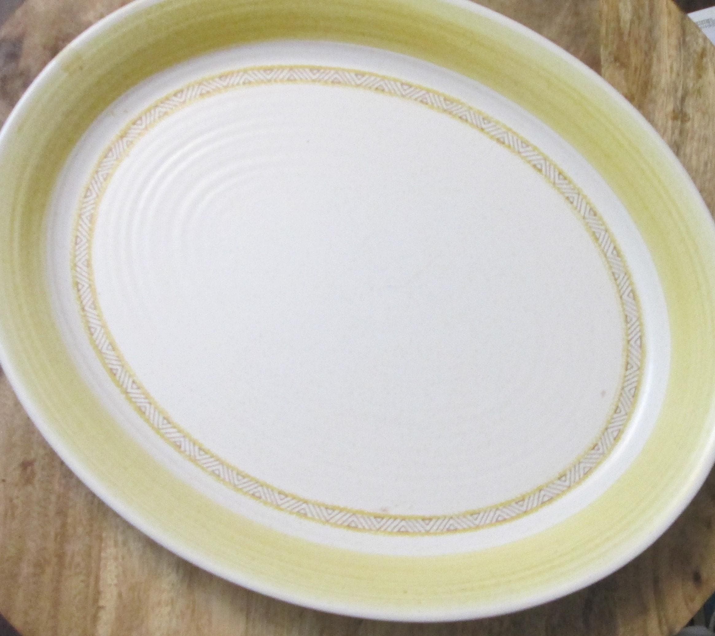 Vintage Franciscan Hacienda Serving Platter in Yellow