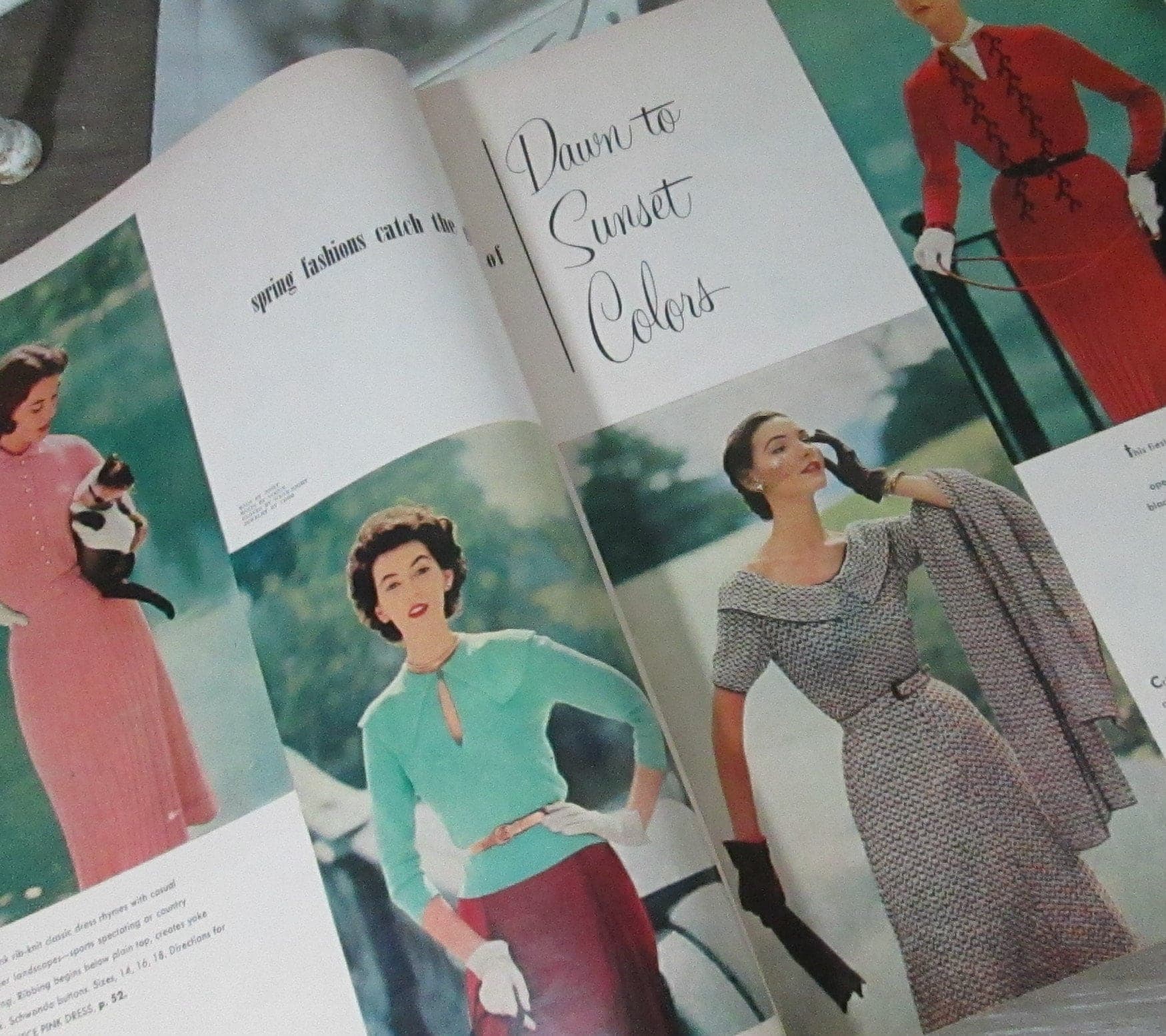 Vintage McCall's Needlework Spring Summer 1952 - Thumbnail 2