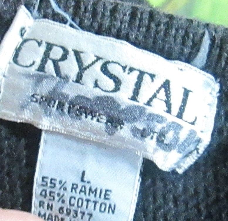 Vintage 1980's Jeweled Star Sweater - Thumbnail 4