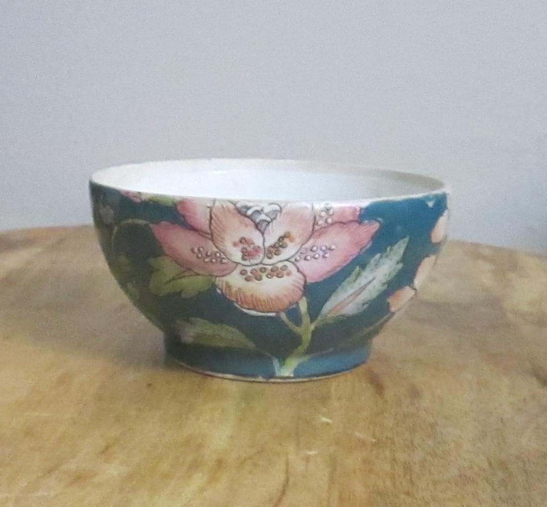 Vintage Chinese Dynasty by Heygill Enamel Bowl