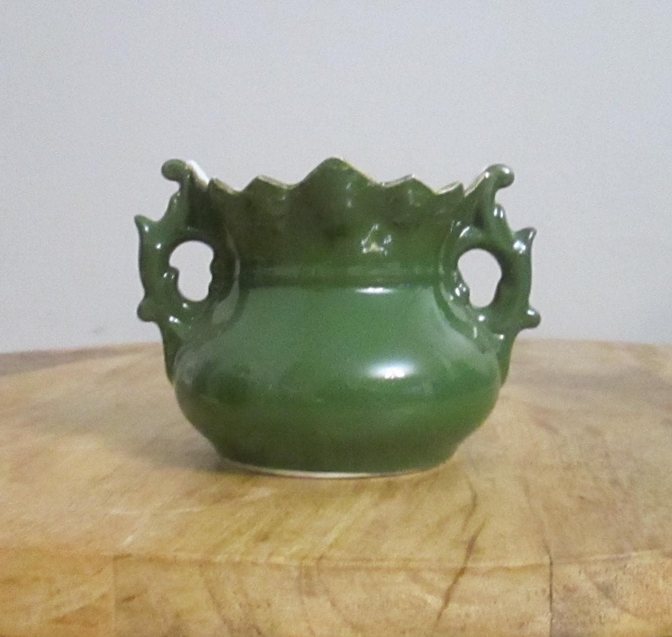 Vintage Steeplechase Island Grand Ballroom Mini Souvenir Vase - Thumbnail 2
