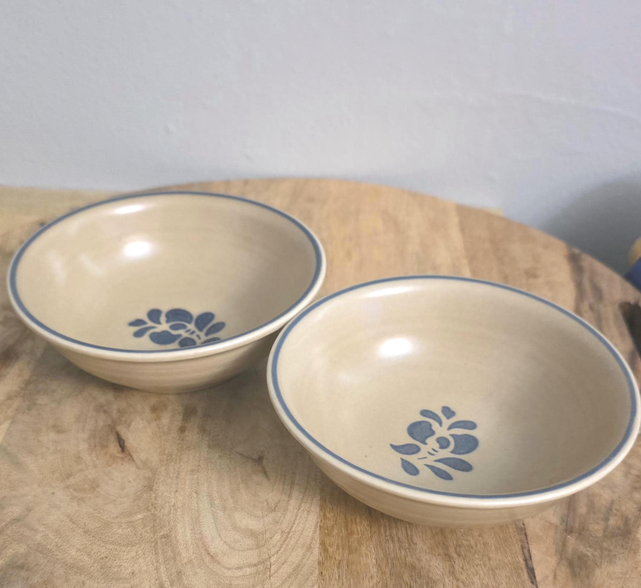 Vintage Pfaltzgraff Folk Art Bowls
