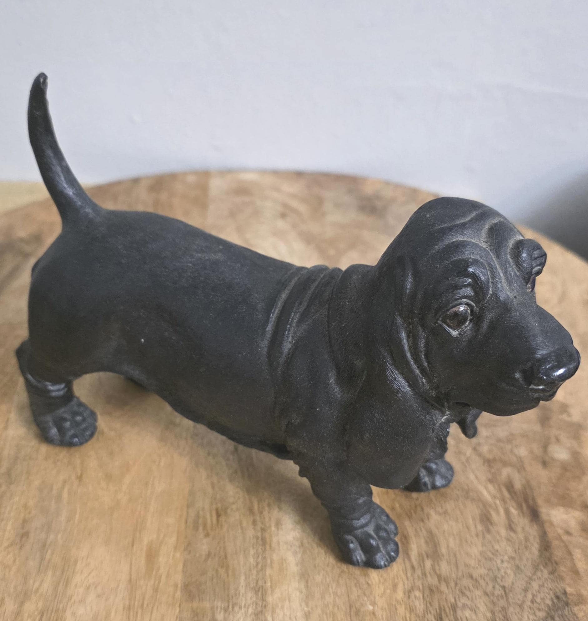 Vintage Dachshund Weiner Dog Statue - Thumbnail 2