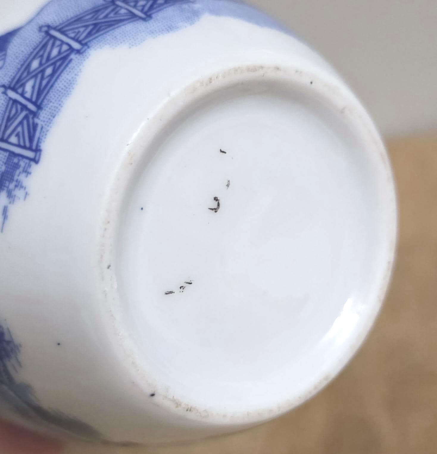 Vintage Blue Willow Ginger Jar - Thumbnail 3