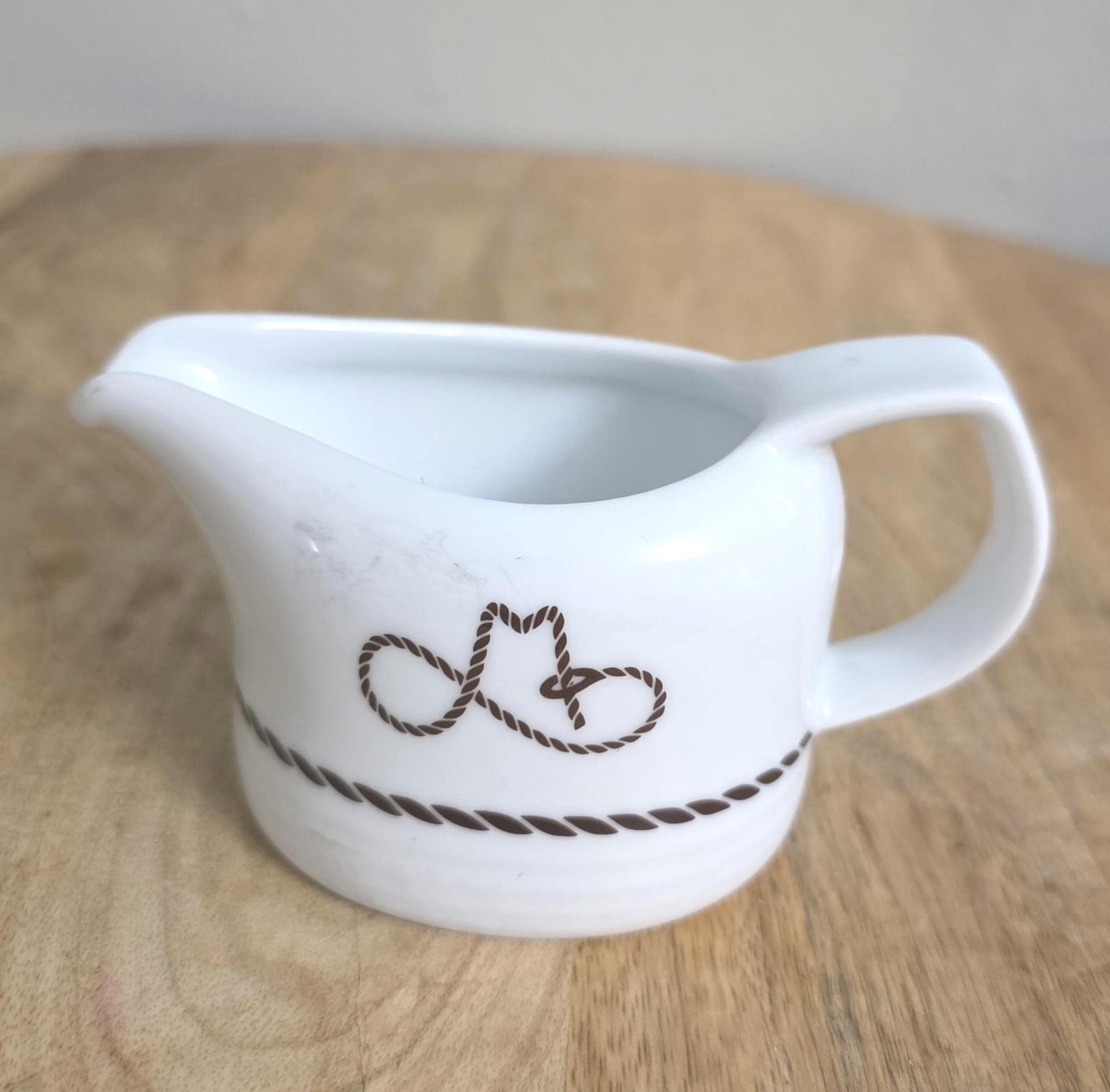 Vintage Bauscher Cowboy Hat Restaurant Creamer - Thumbnail 2