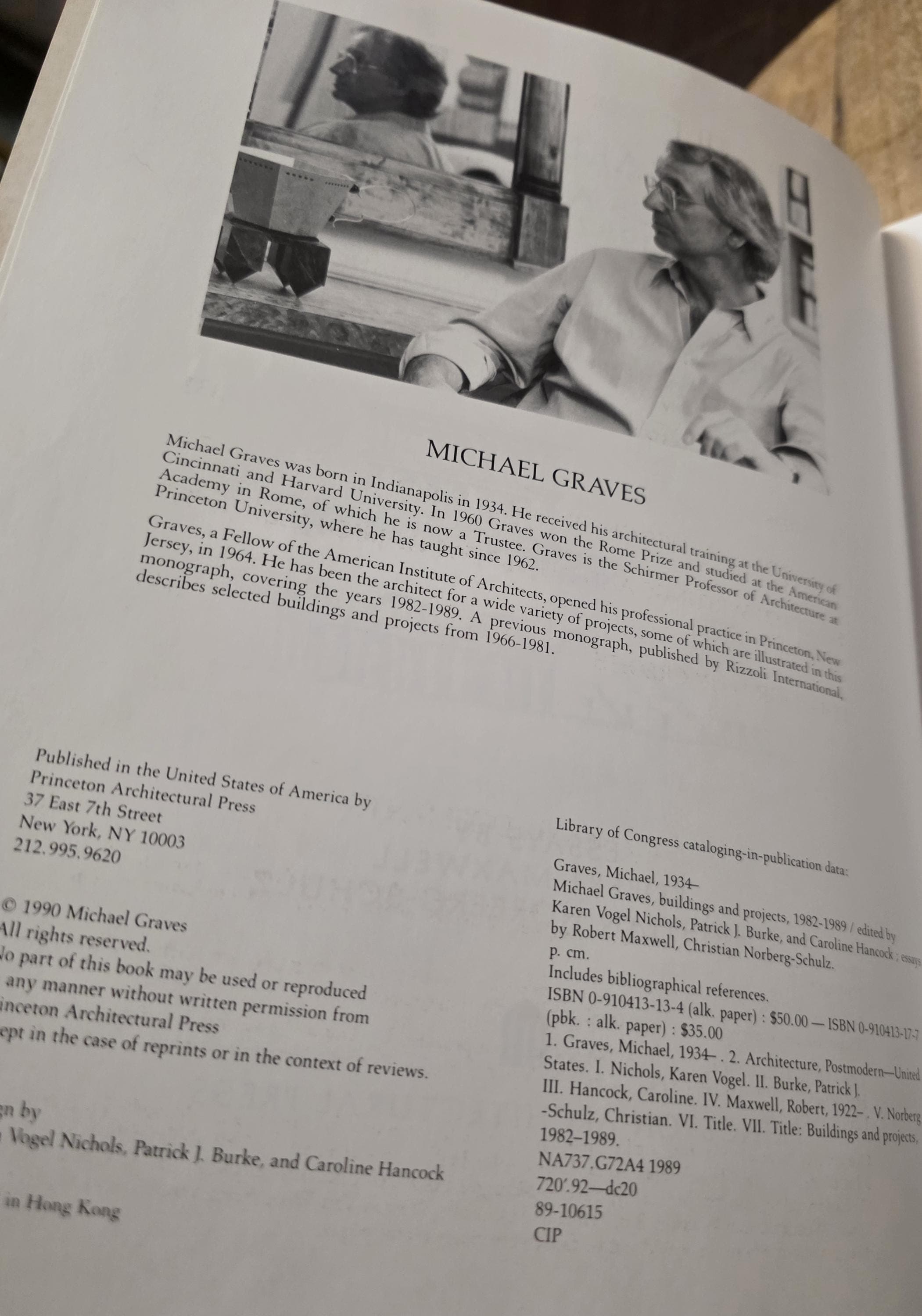 Michael Graves Building's and Projects Catalog, 1982-1989 - Thumbnail 3