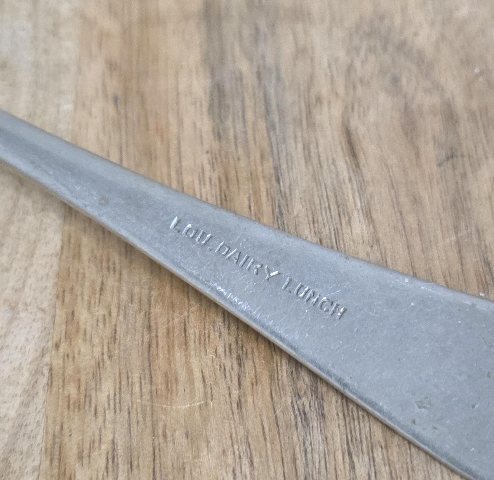 Vintage Louisville Dairy Lunch Diner Fork - Thumbnail 2
