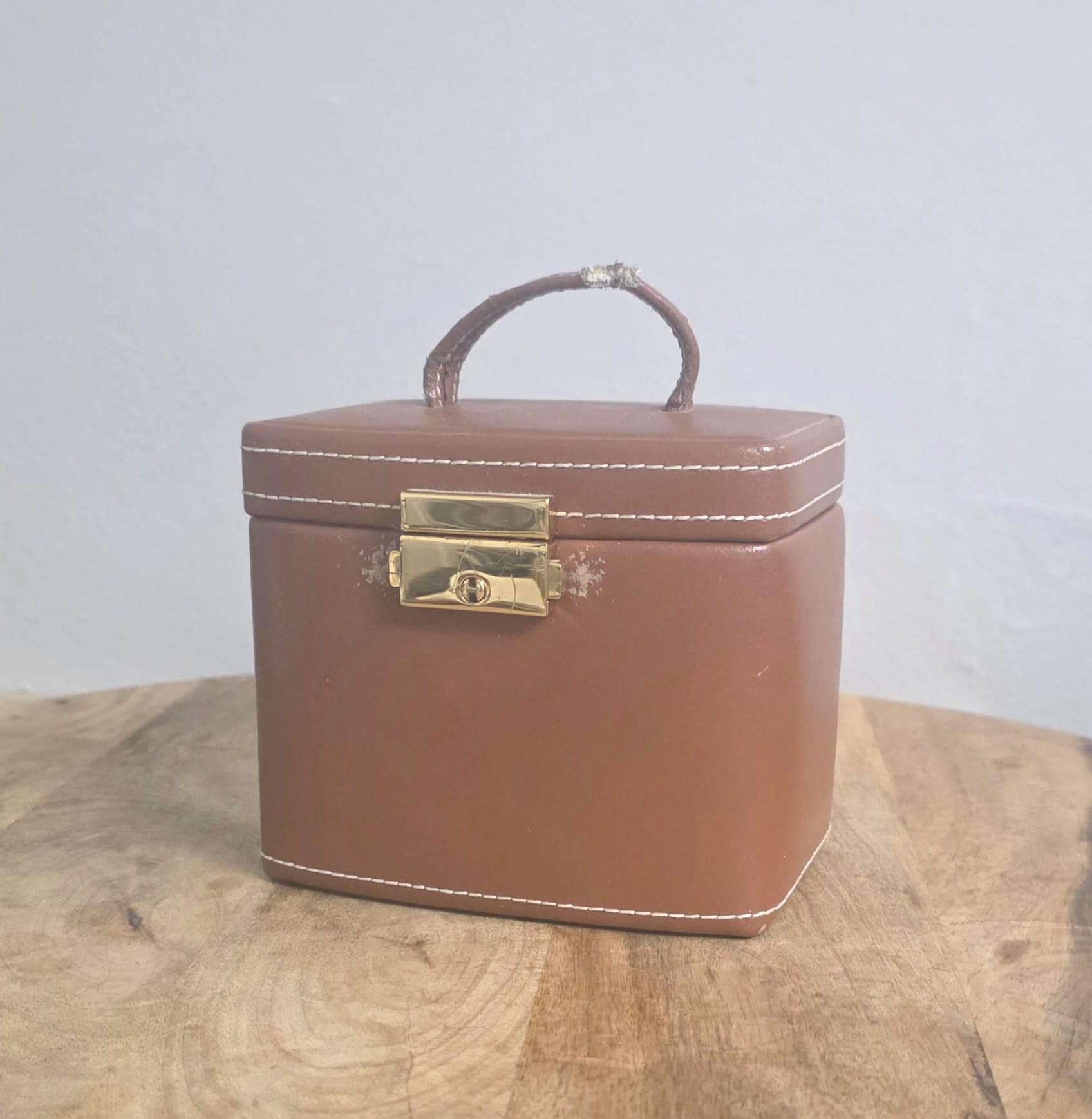 Vintage San Francisco Music Box Company Luggage Case - Plays Fur Elise