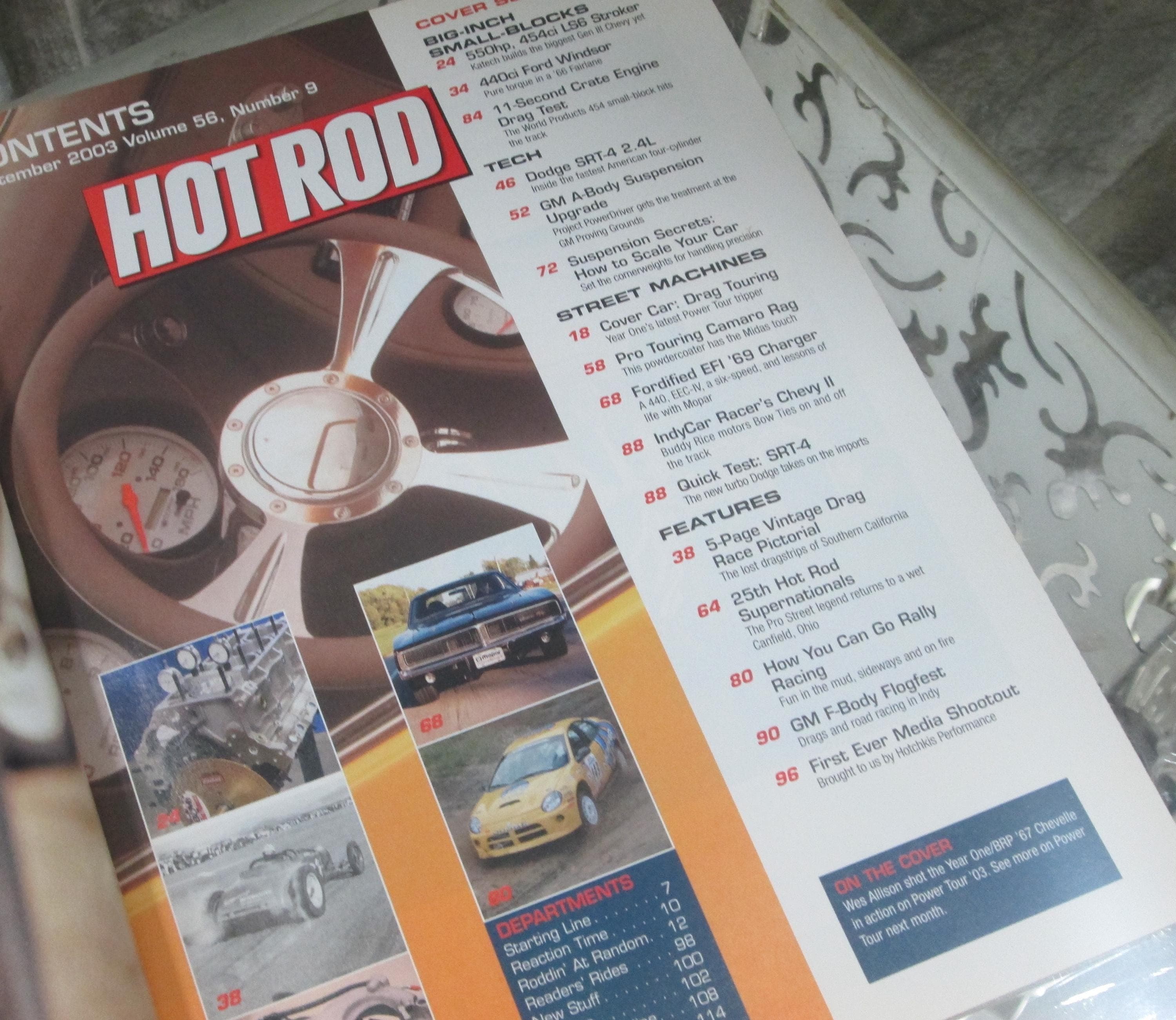 Vintage Hot Rod Magazine, September 2003 - Thumbnail 2