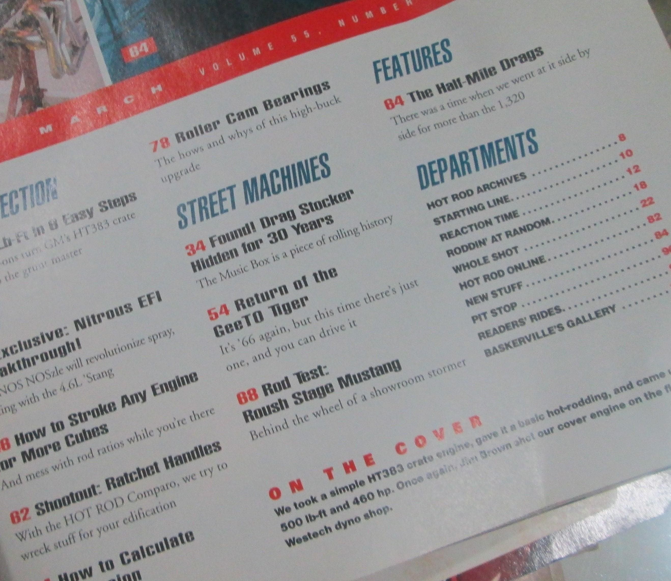Hot Rod Magazine, March 2002, Vintage Magazine - Thumbnail 2
