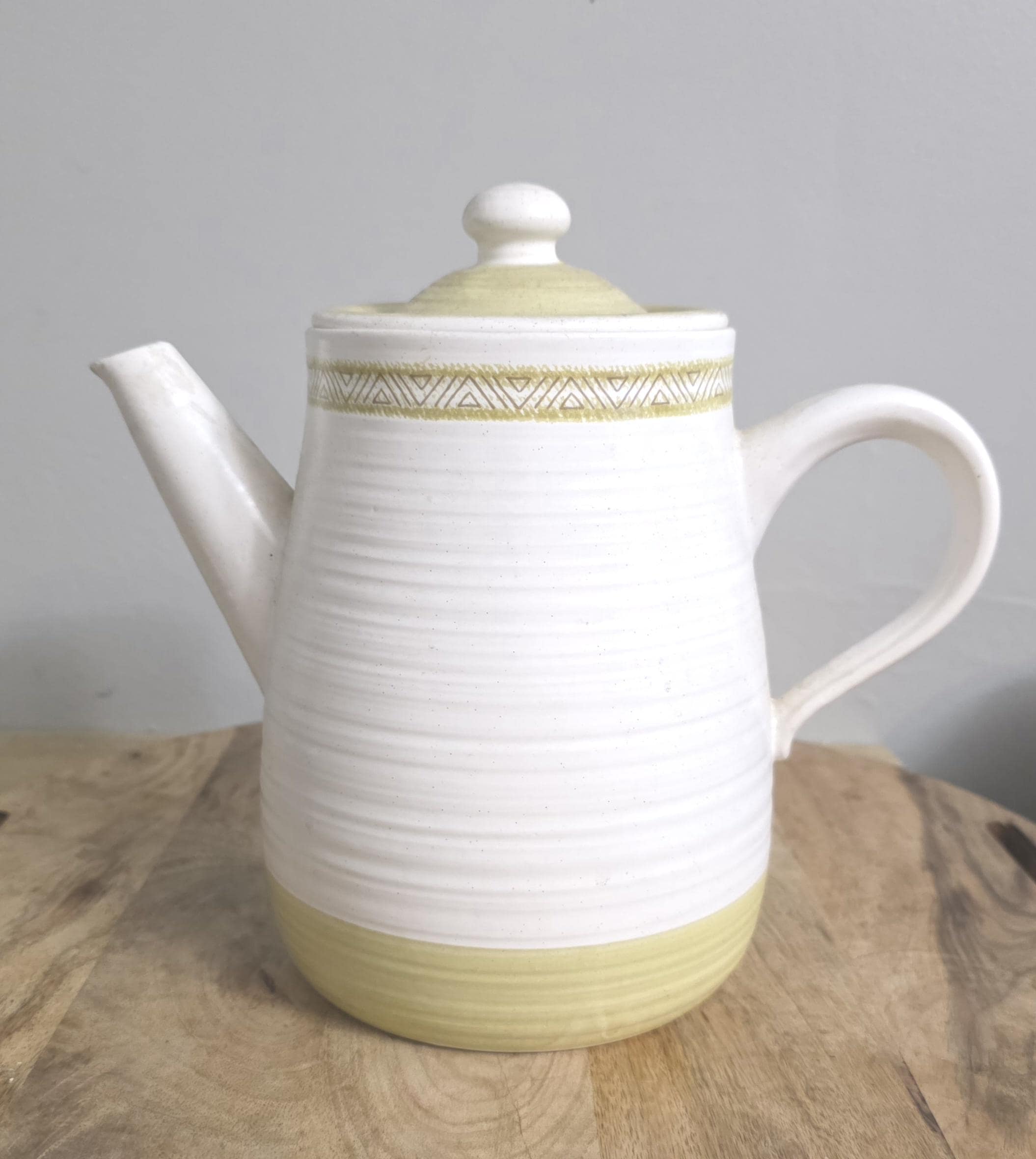 Vintage Franciscan Stoneware Hacienda Pattern Coffee Pot
