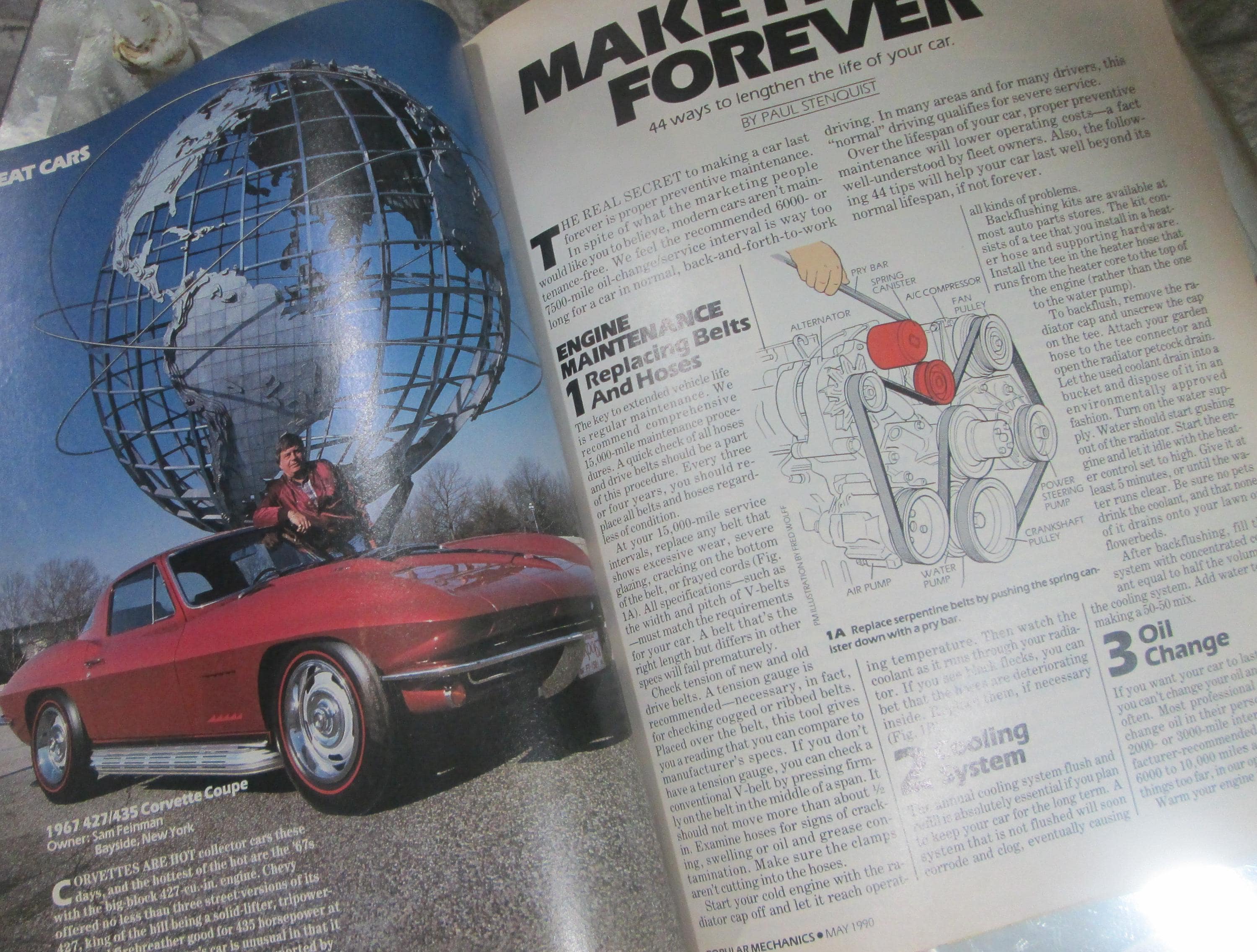 Popular Mechanics May 1990 Vintage Magazine - Thumbnail 3
