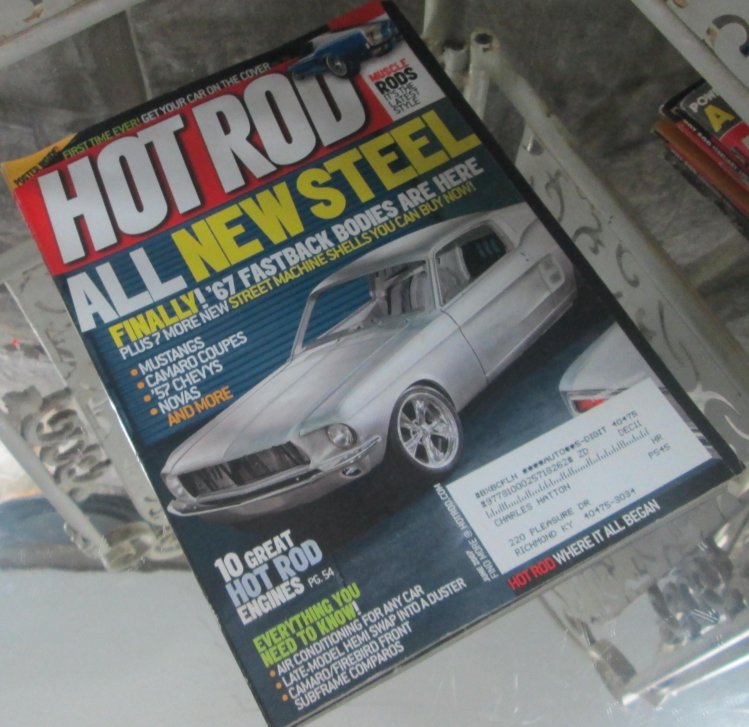Hot Rod Magazine, June 2007, Vintage Magazine