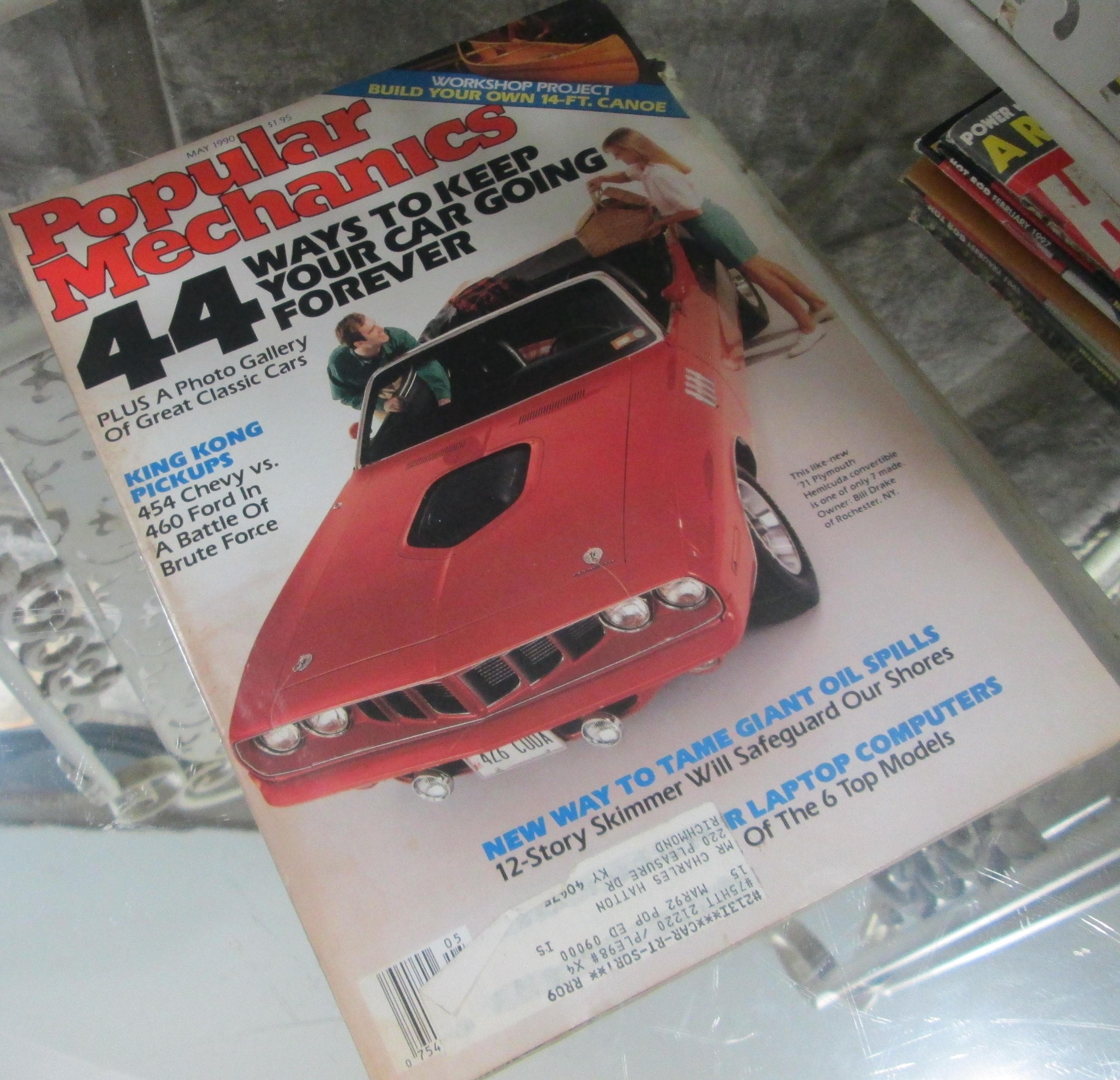 Popular Mechanics May 1990 Vintage Magazine