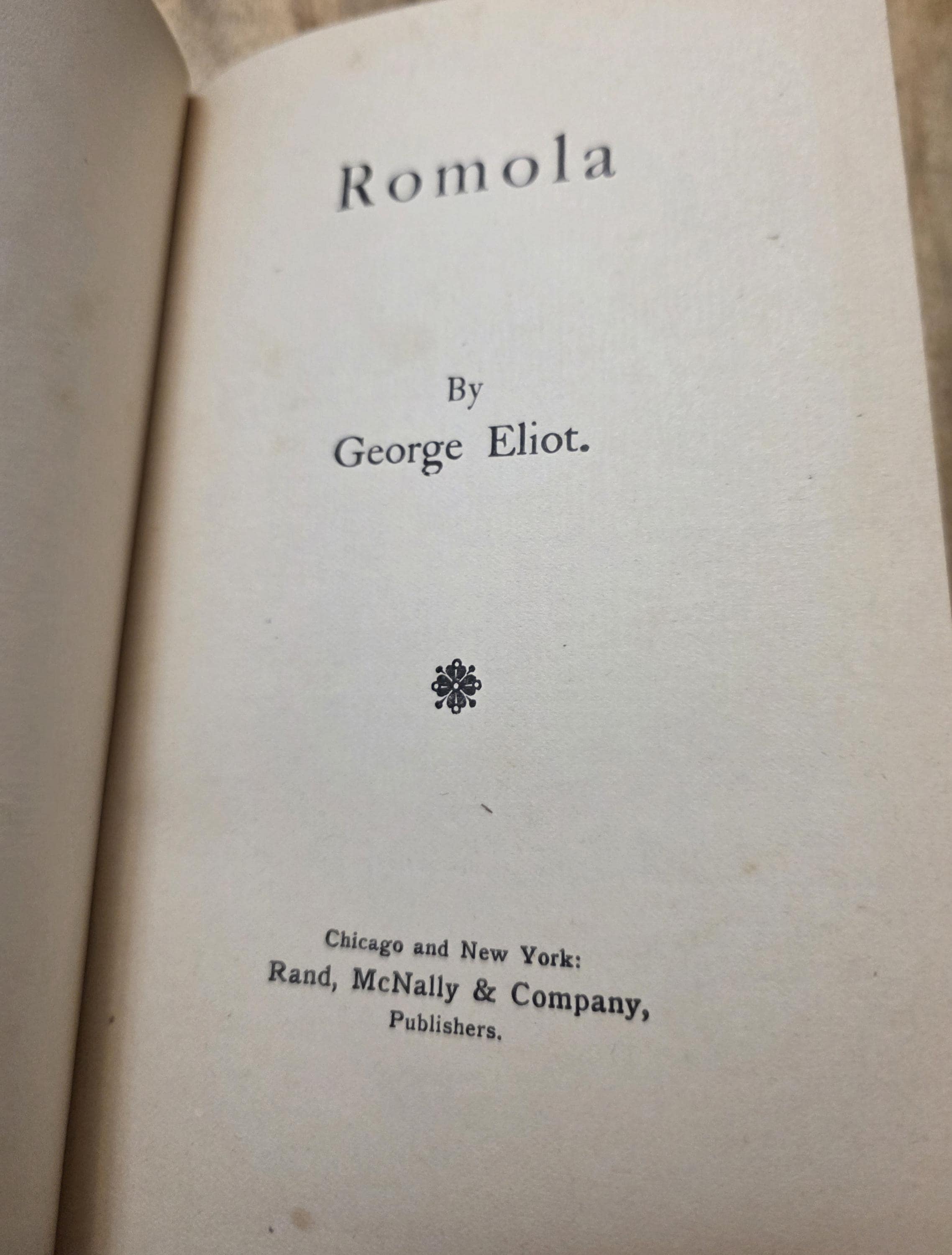 Romola by George Eliot, Vintage Book - Thumbnail 3
