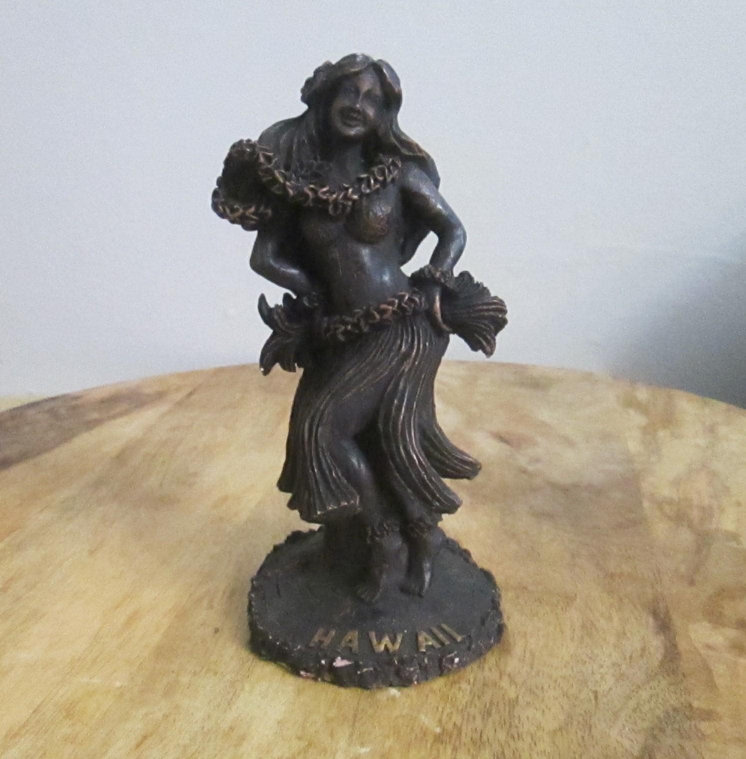 Vintage Hula Girl Hawaii Souvenir Figure