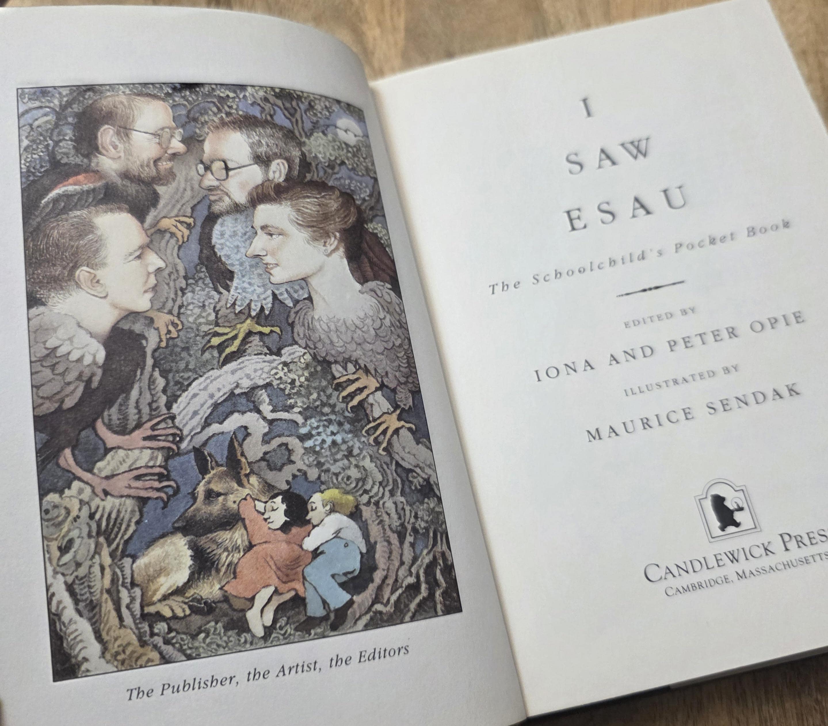 I Saw Esau, Illustrated by Maurice Sendak, Children's Story Book - Thumbnail 5