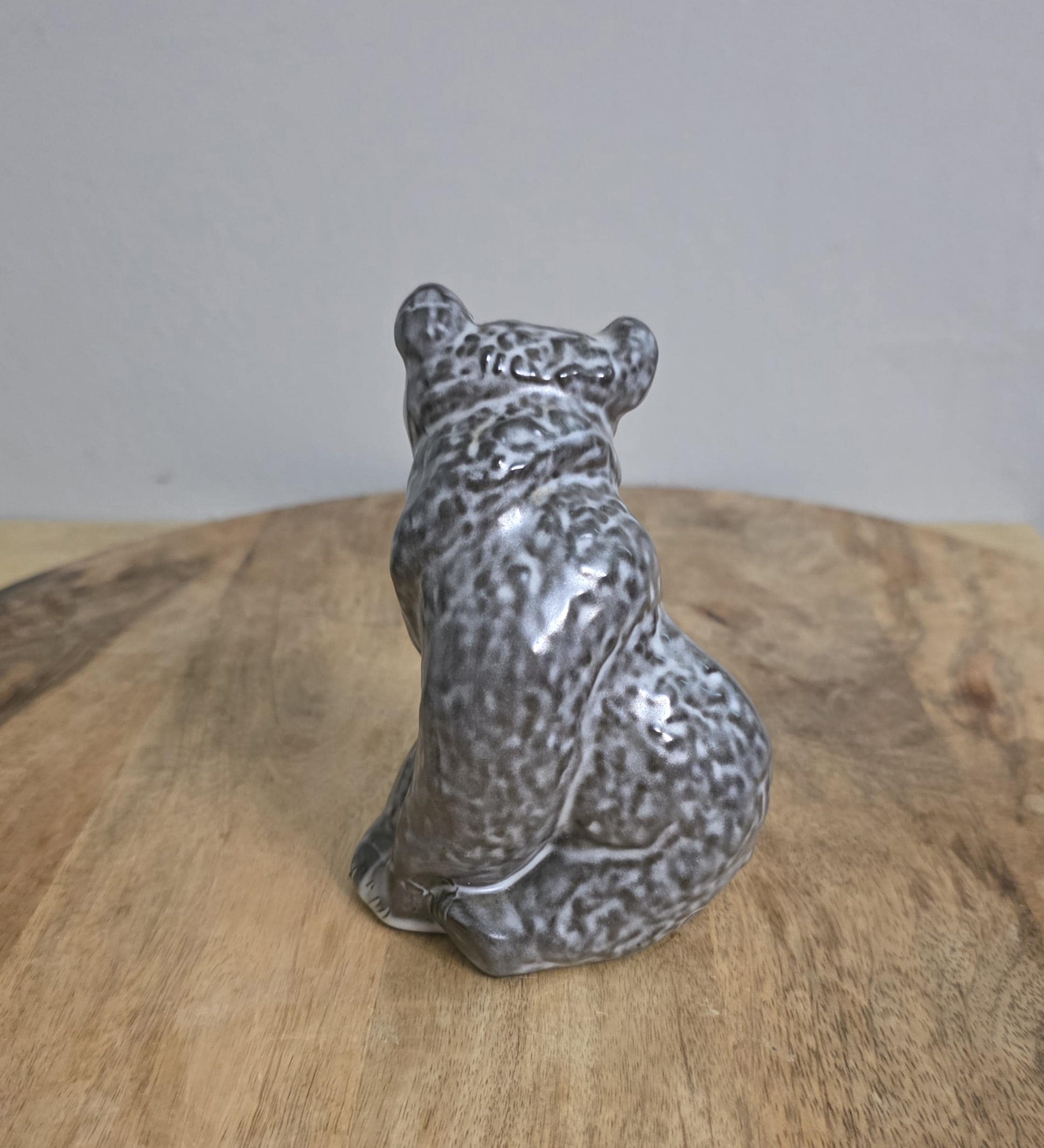 Vintage Upsala Ekeby Swedish Pottery Bear Figure - Thumbnail 3