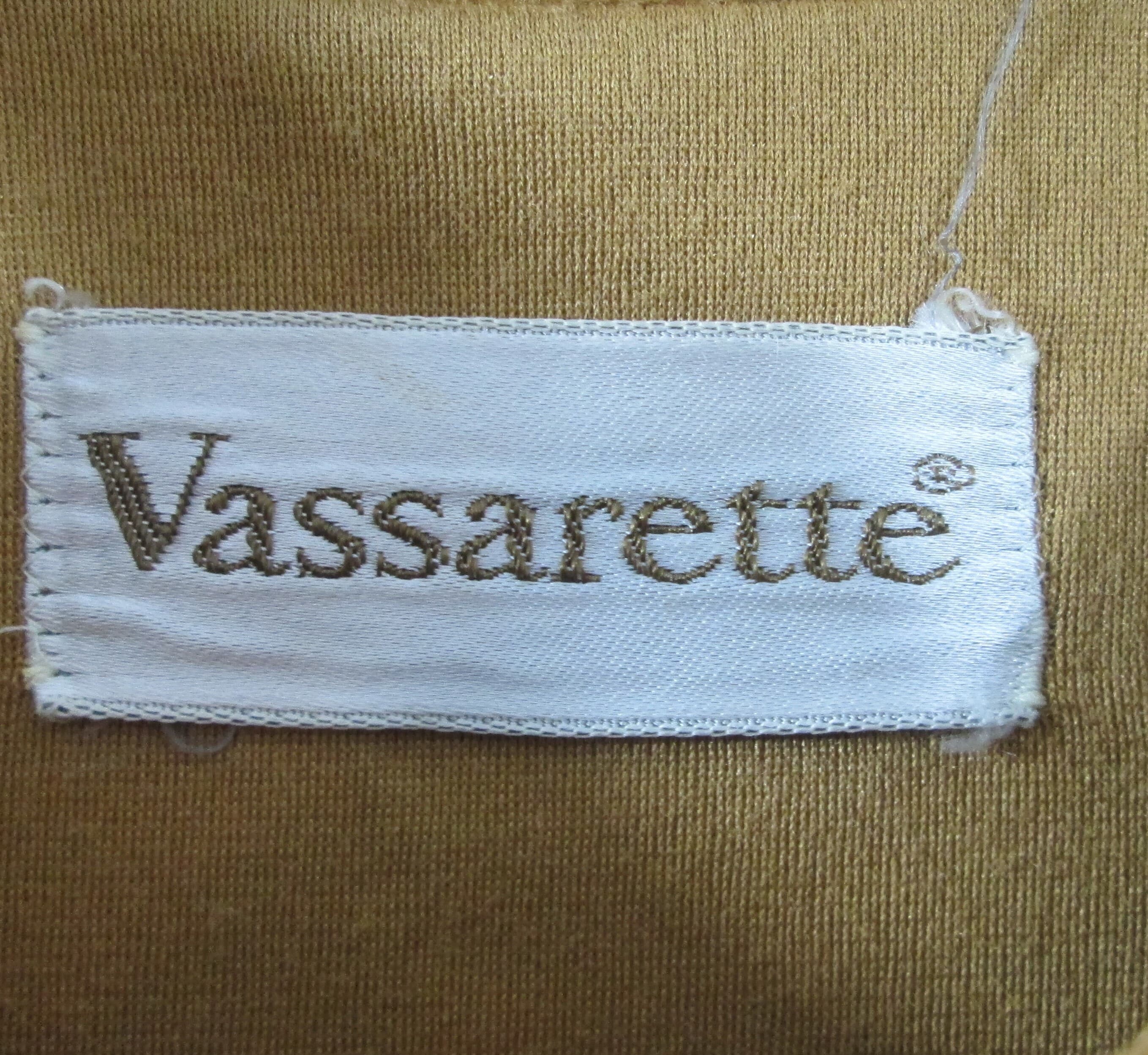 Vintage Vassarette Robe with Crown Detail - Thumbnail 4