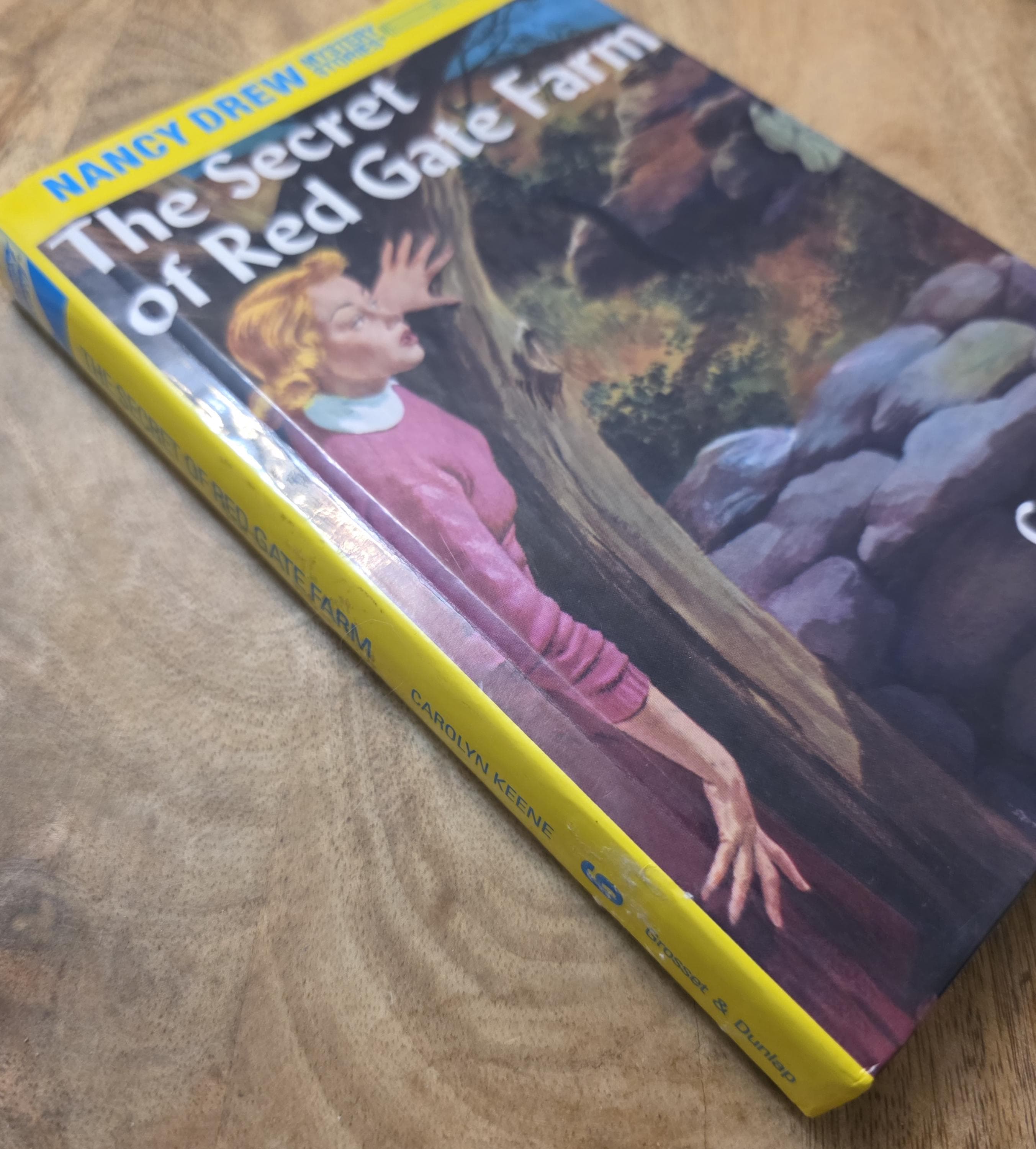 Nancy Drew Mystery The Secret of Red Gate Farm by Carolyn Keene, 1989 - Thumbnail 2