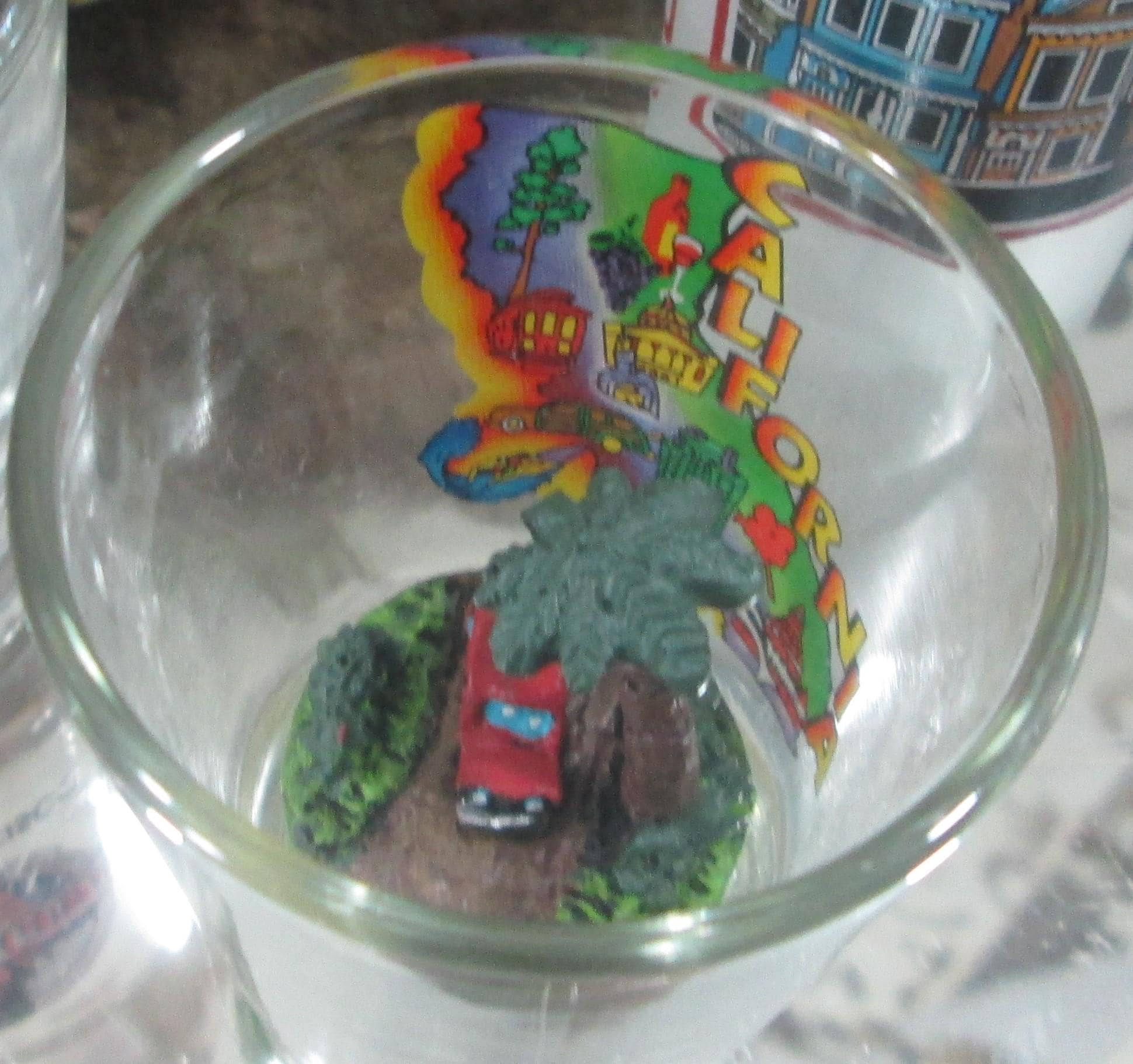 Vintage California Theme Shot Glasses - Thumbnail 2