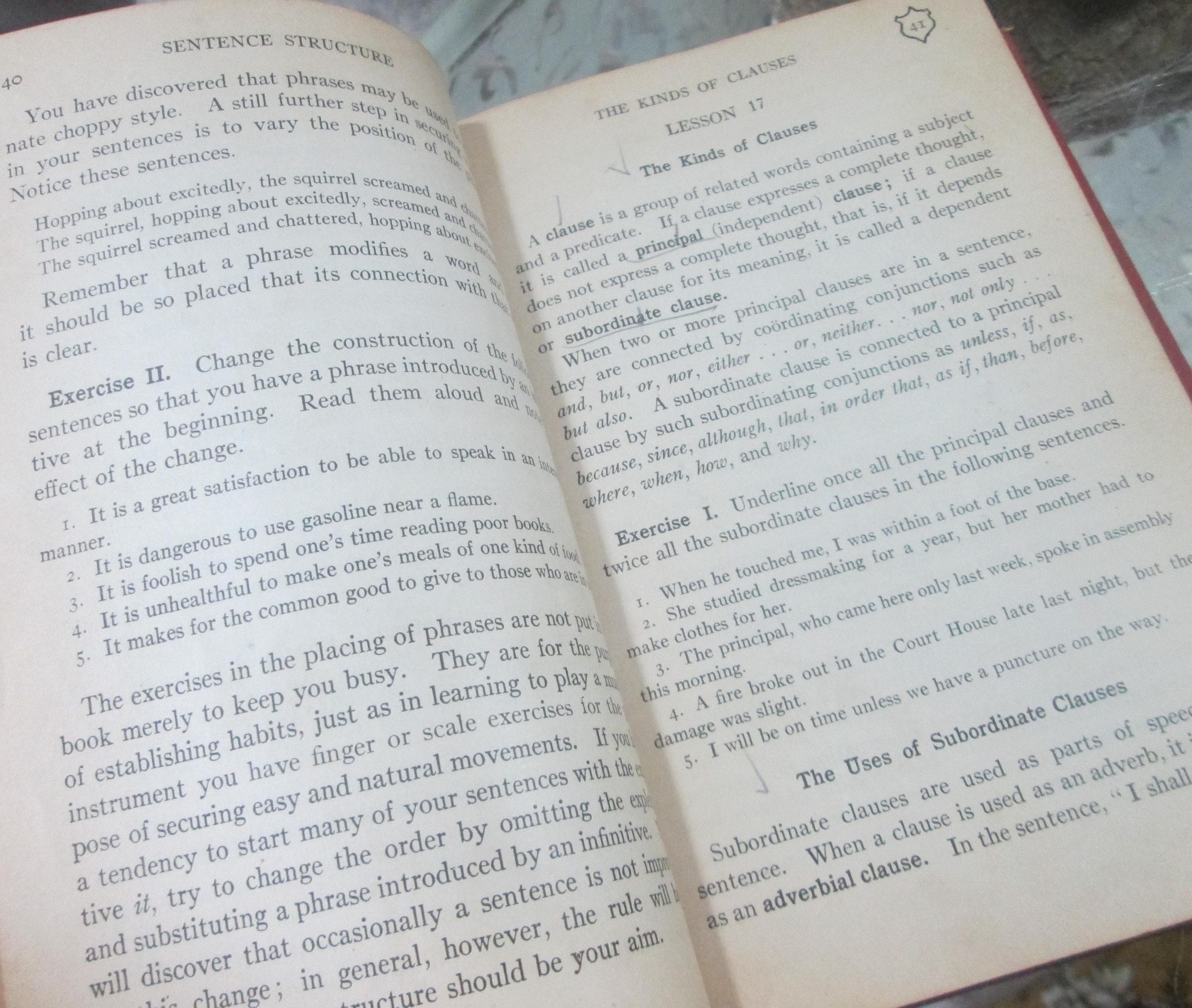 English Composition by McKitrick and West, 1930, Vintage Textbook - Thumbnail 5