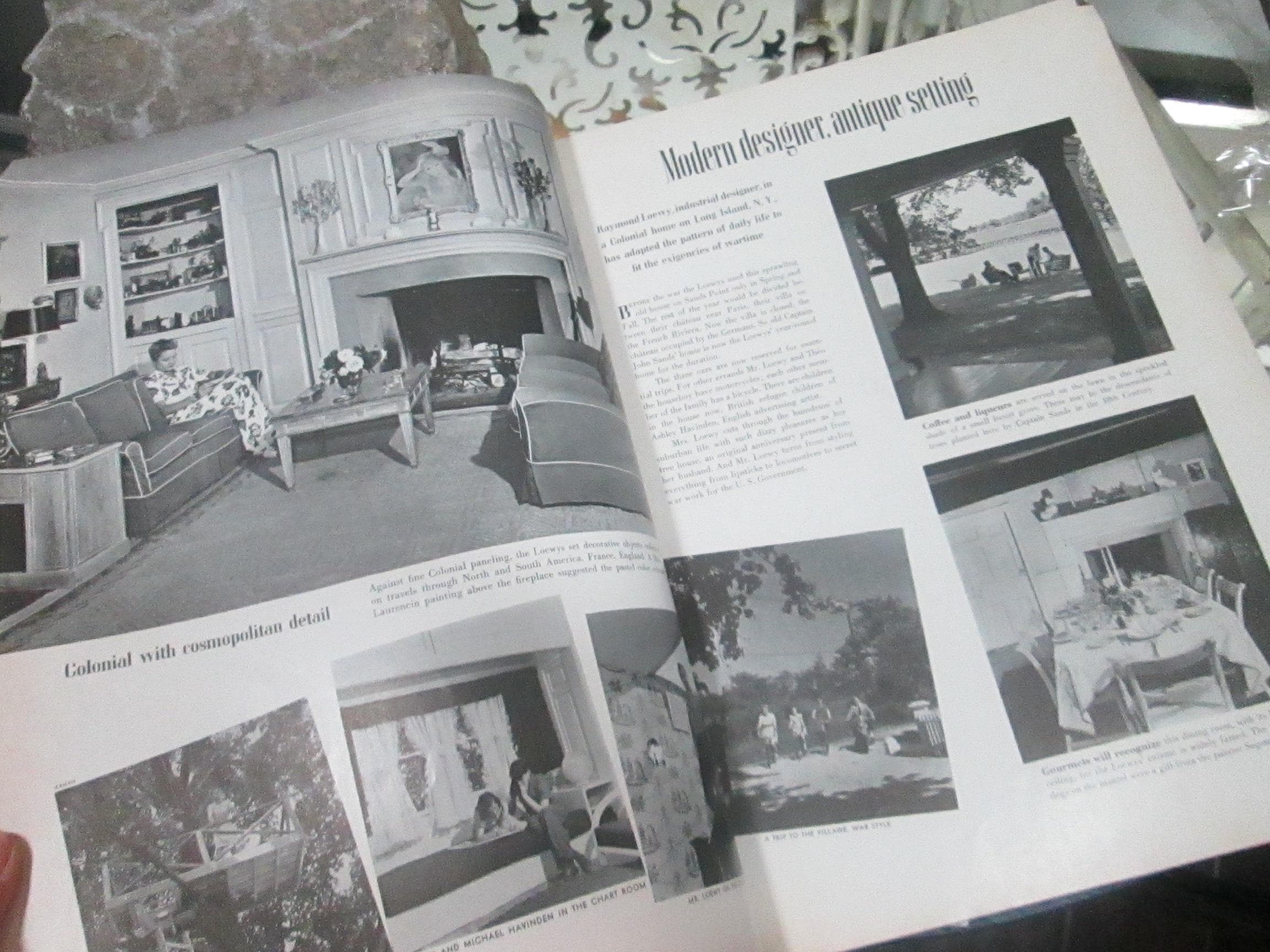 Vintage House & Garden Magazine, August 1942, Hitchcock, Brian Aherne, Joan Fontaine - Thumbnail 3