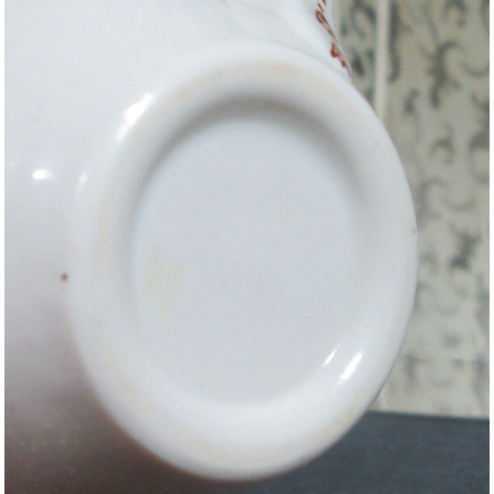 Vintage Restaurant Ware Brown Swags and Urns Demitasse Cup - Thumbnail 2