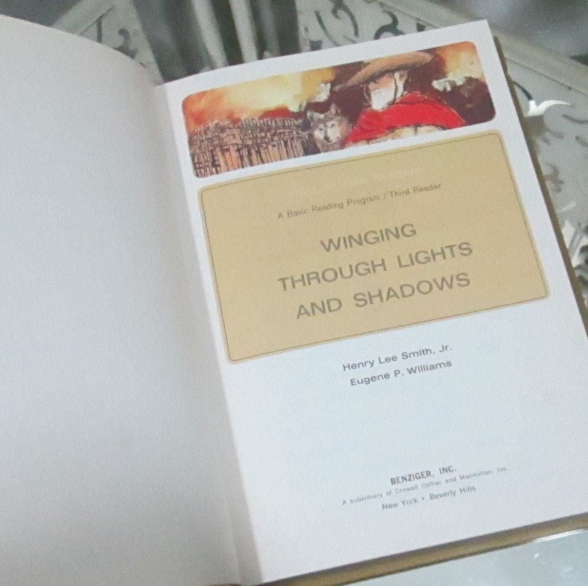 Vintage Children's School Book "Winging Through Lights and Shadows", 1967 - Thumbnail 3