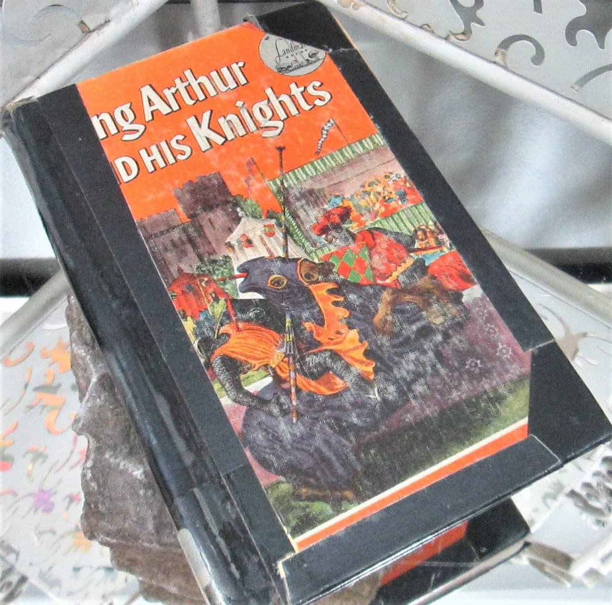 Vintage Book King Arthur and His Knights 1953