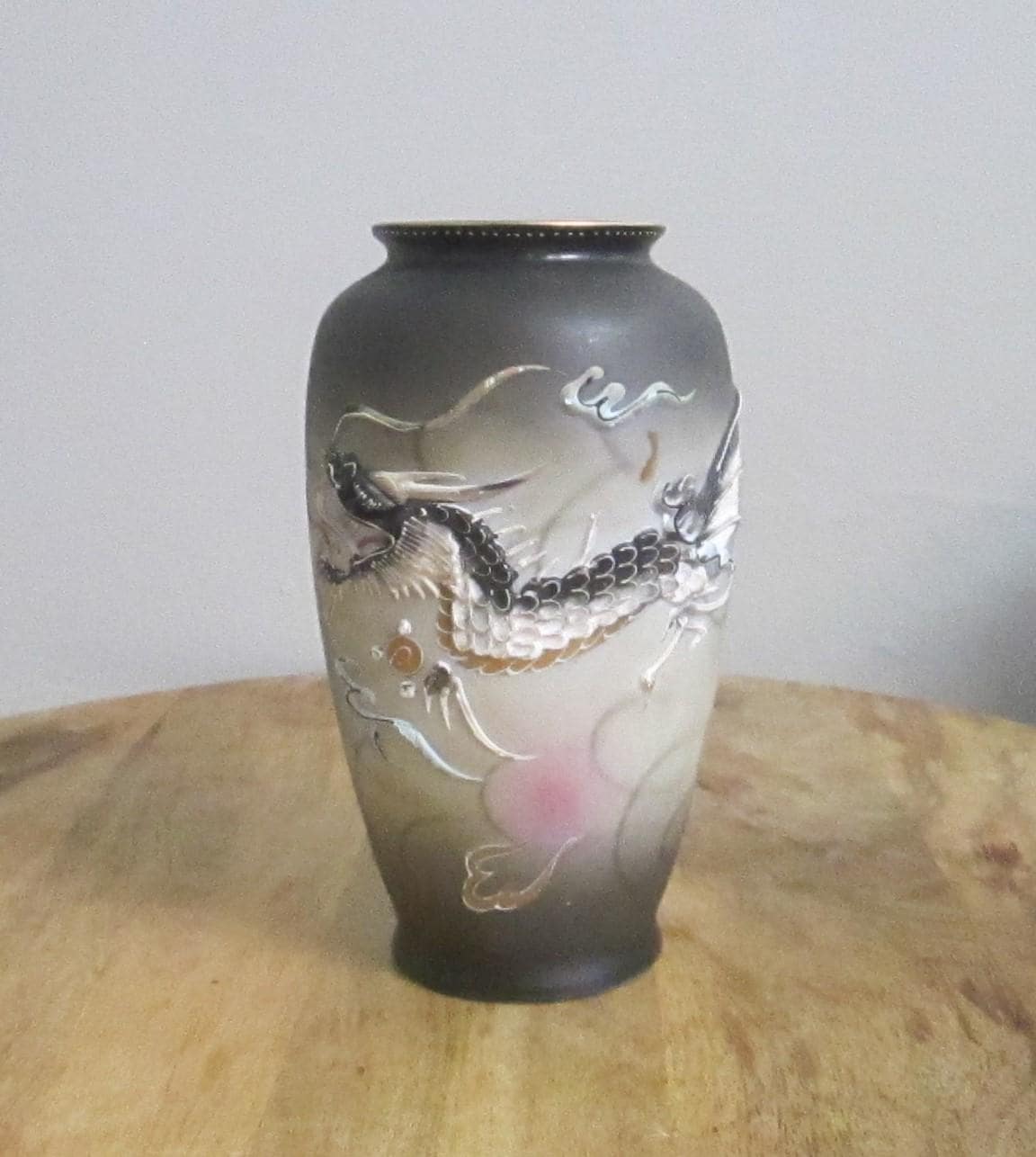 Vintage Dragon Ware Japanese Vase