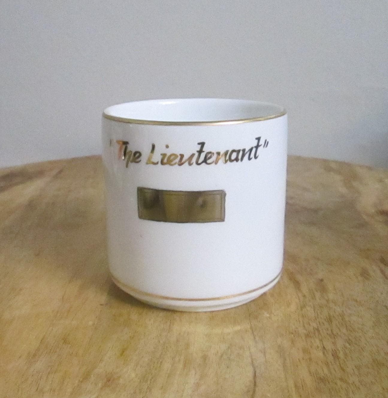 Vintage Bauscher Weiden Restaurant Ware Cup / Mug Marked The Lieutenant