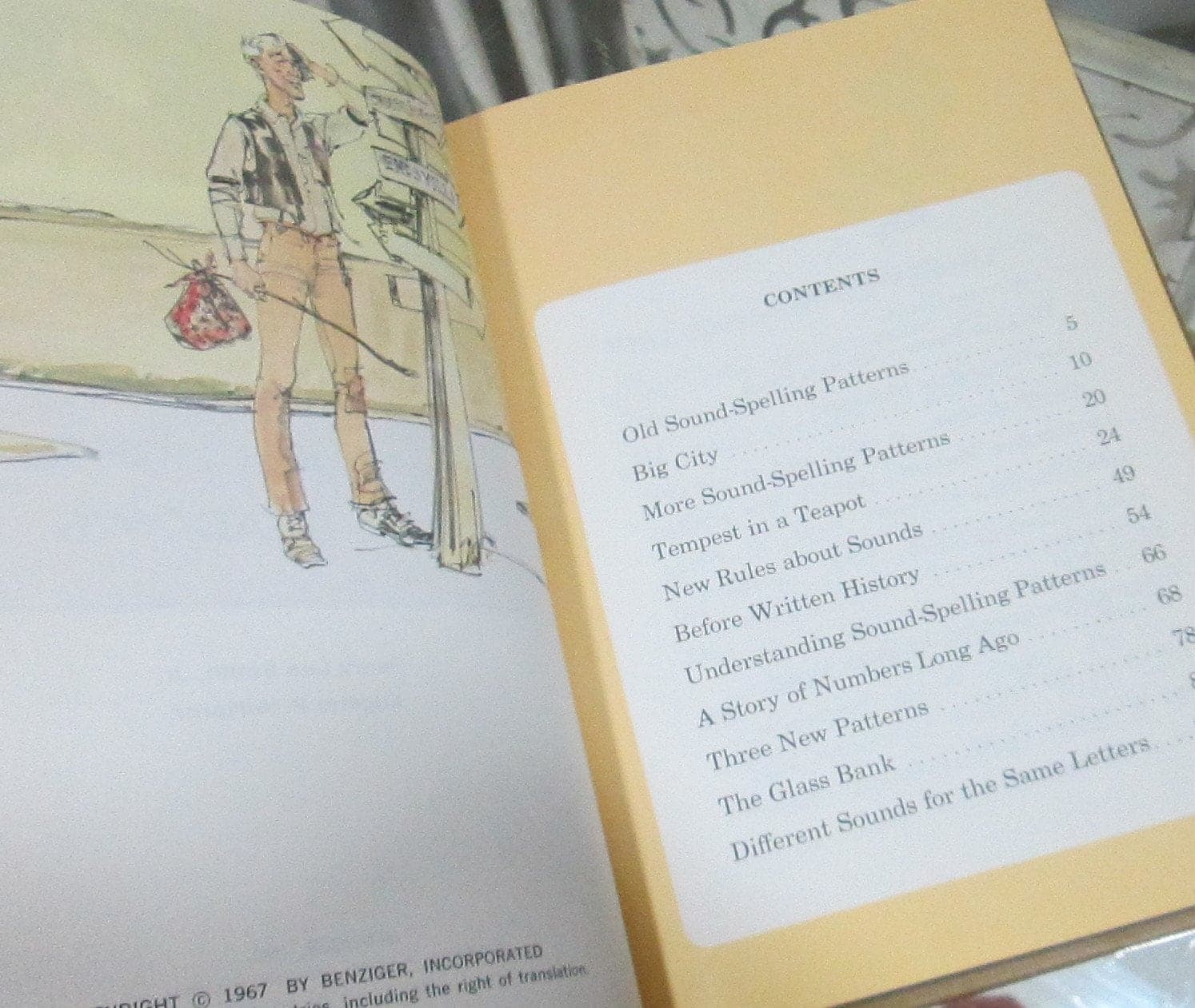 Vintage Children's School Book "Winging Through Lights and Shadows", 1967 - Thumbnail 6