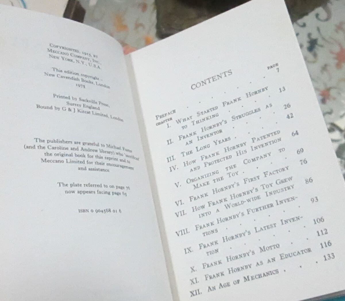 Vintage Edition Frank Horhby Book 1975 - Thumbnail 2