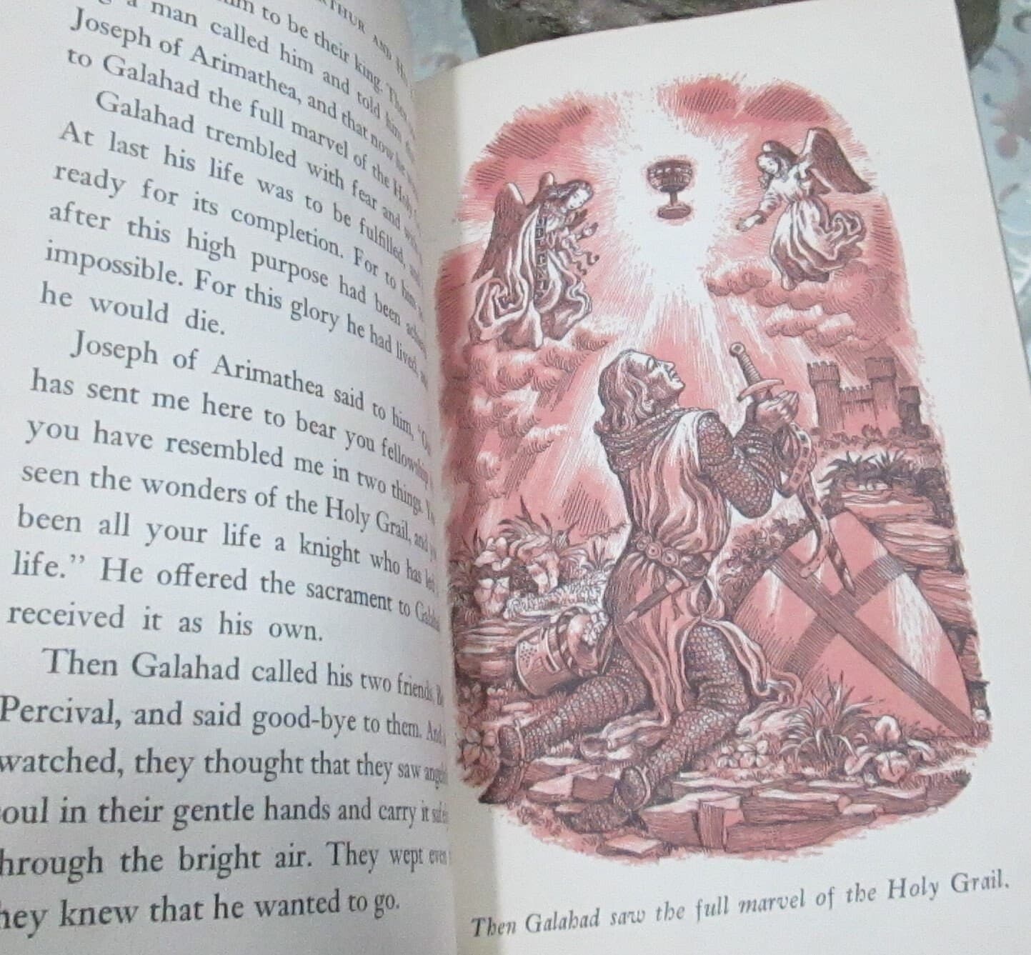 Vintage Book King Arthur and His Knights 1953 - Thumbnail 5