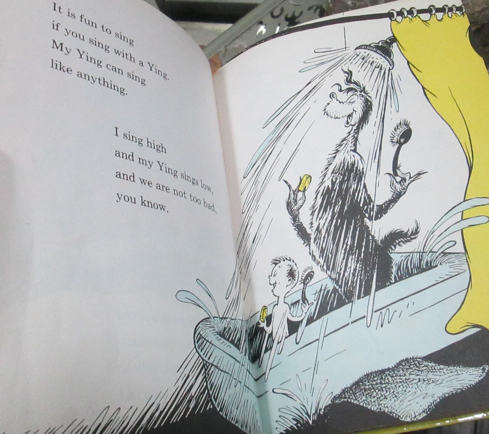 Vintage Dr. Seuss, One Fish Two Fish Book - Thumbnail 2