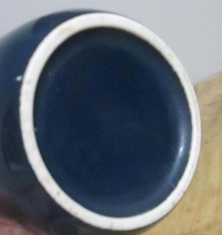 Vintage Blue & Gray Unicorn Stoneware Mug - Thumbnail 3
