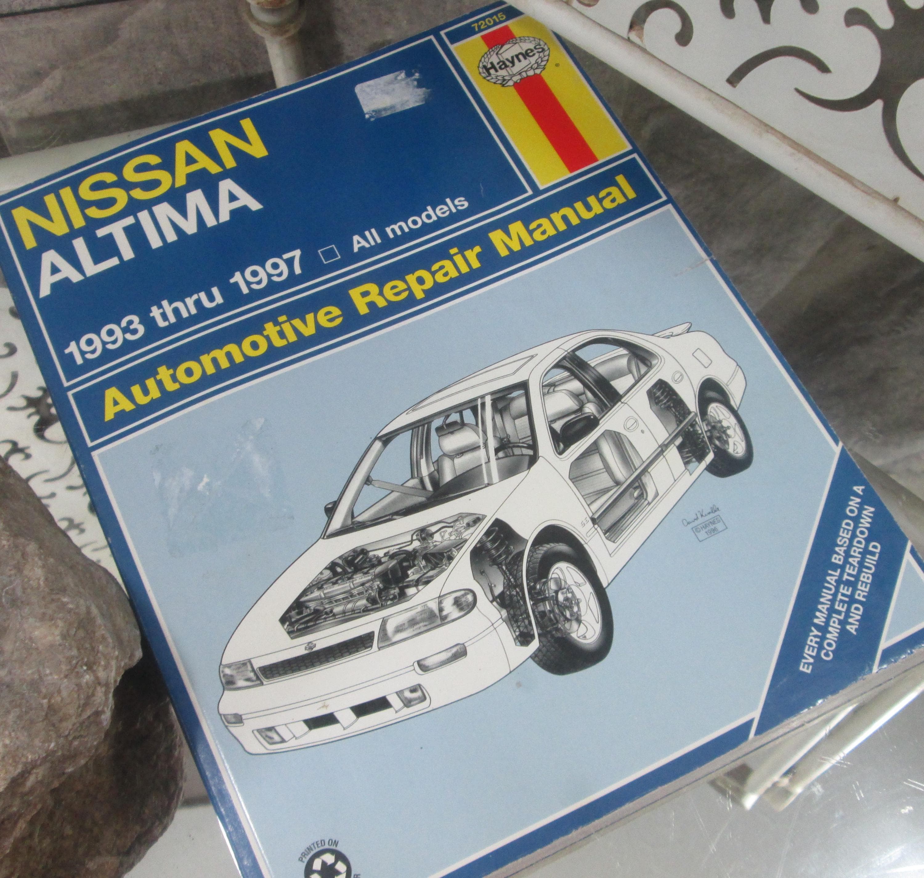 Vintage Nissan Altima, 1993-1997, Automotive Repair Manual
