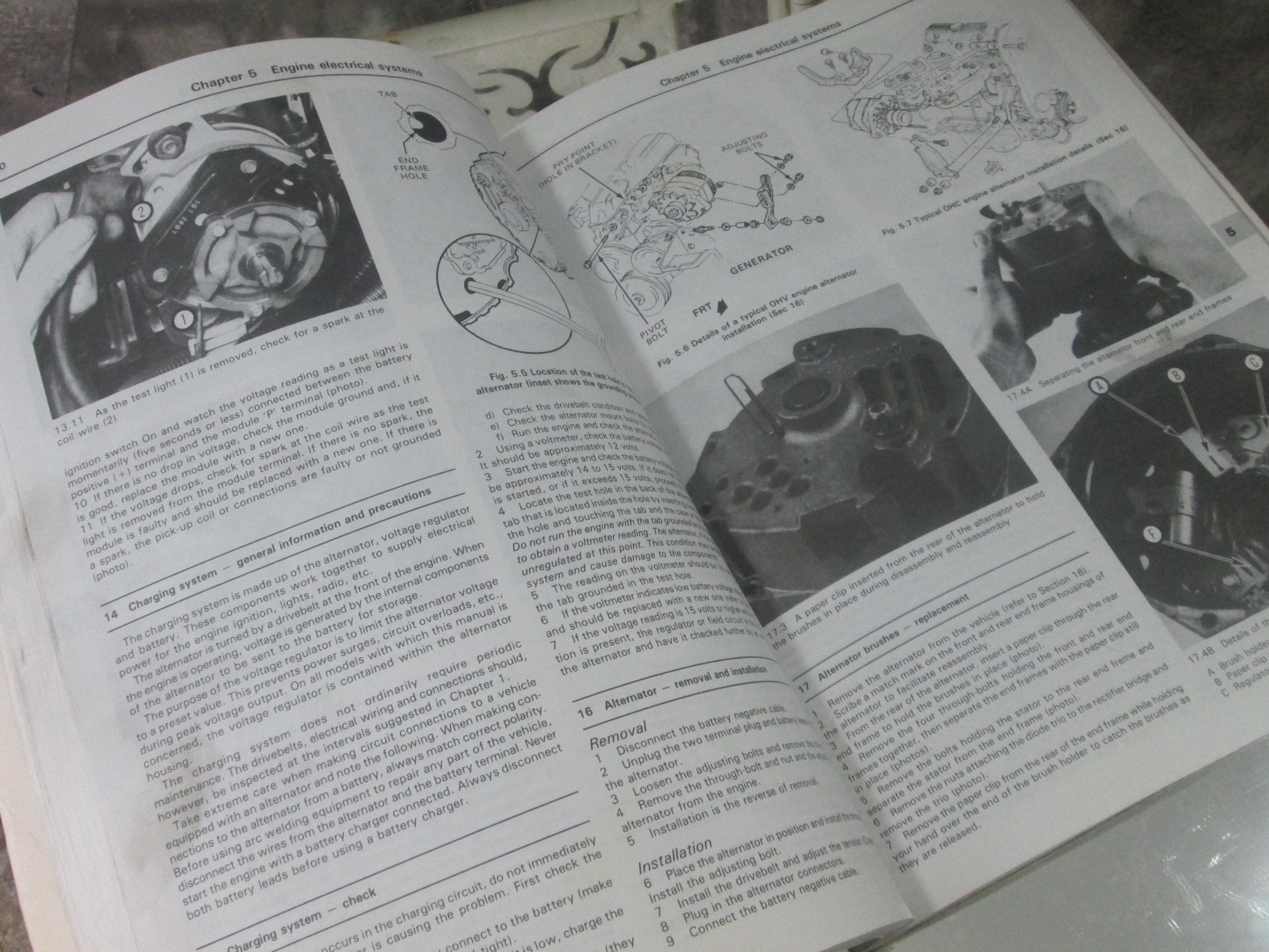 Vintage GM J-Cars Automotive Repair Manual, Cavalier, Pontiac J-2000 & Sunbird, Skyhawk, Firenza, Cimarron, 1982-1990 - Thumbnail 2