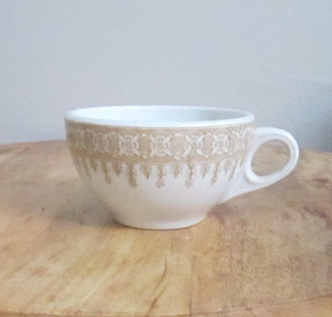 Vintage Shenango China Restaurant Ware Gold Pattern Cup