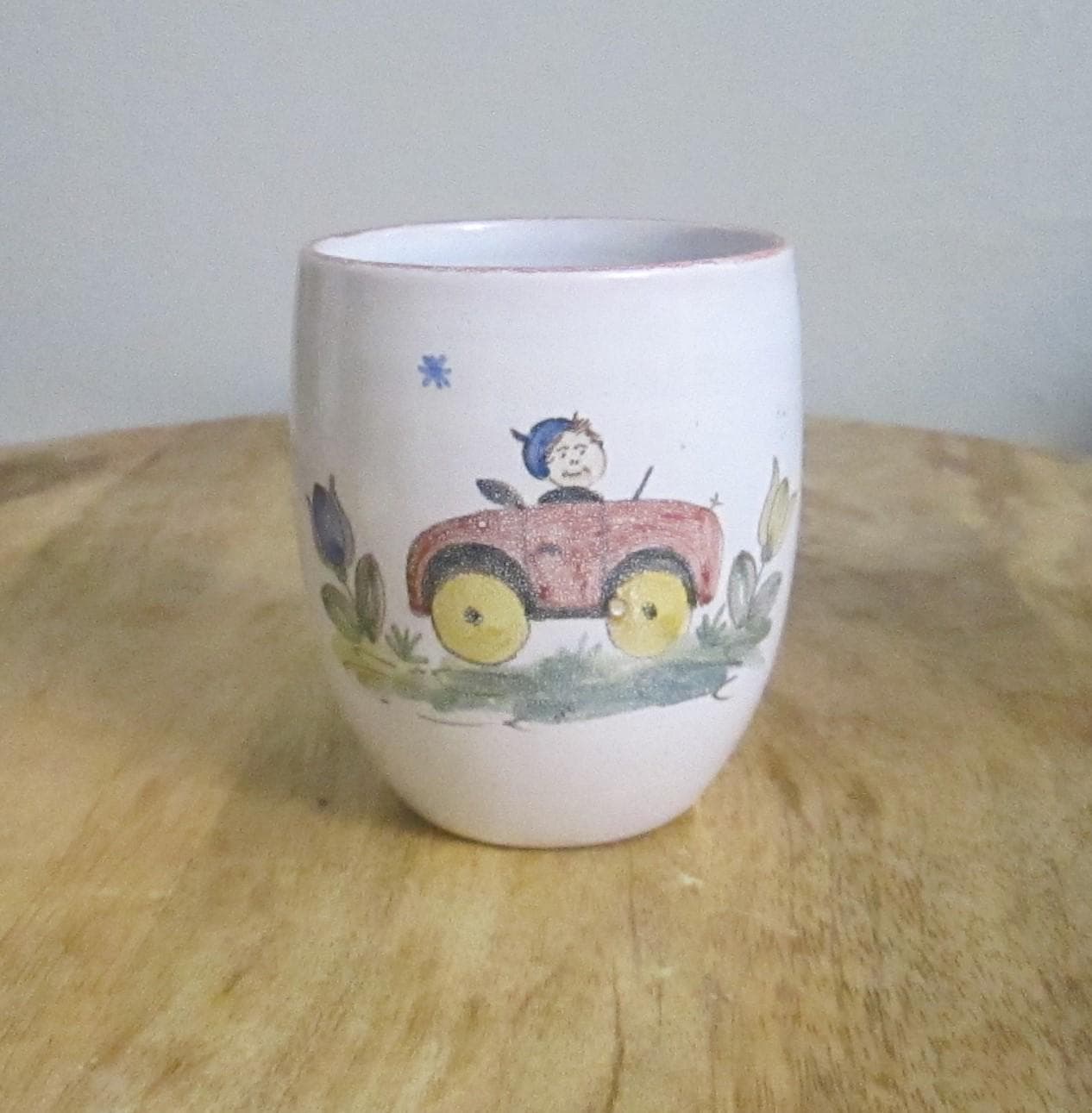 Vintage Luz Keramik Luzern Bern Faience Pottery Cup - Thumbnail 2