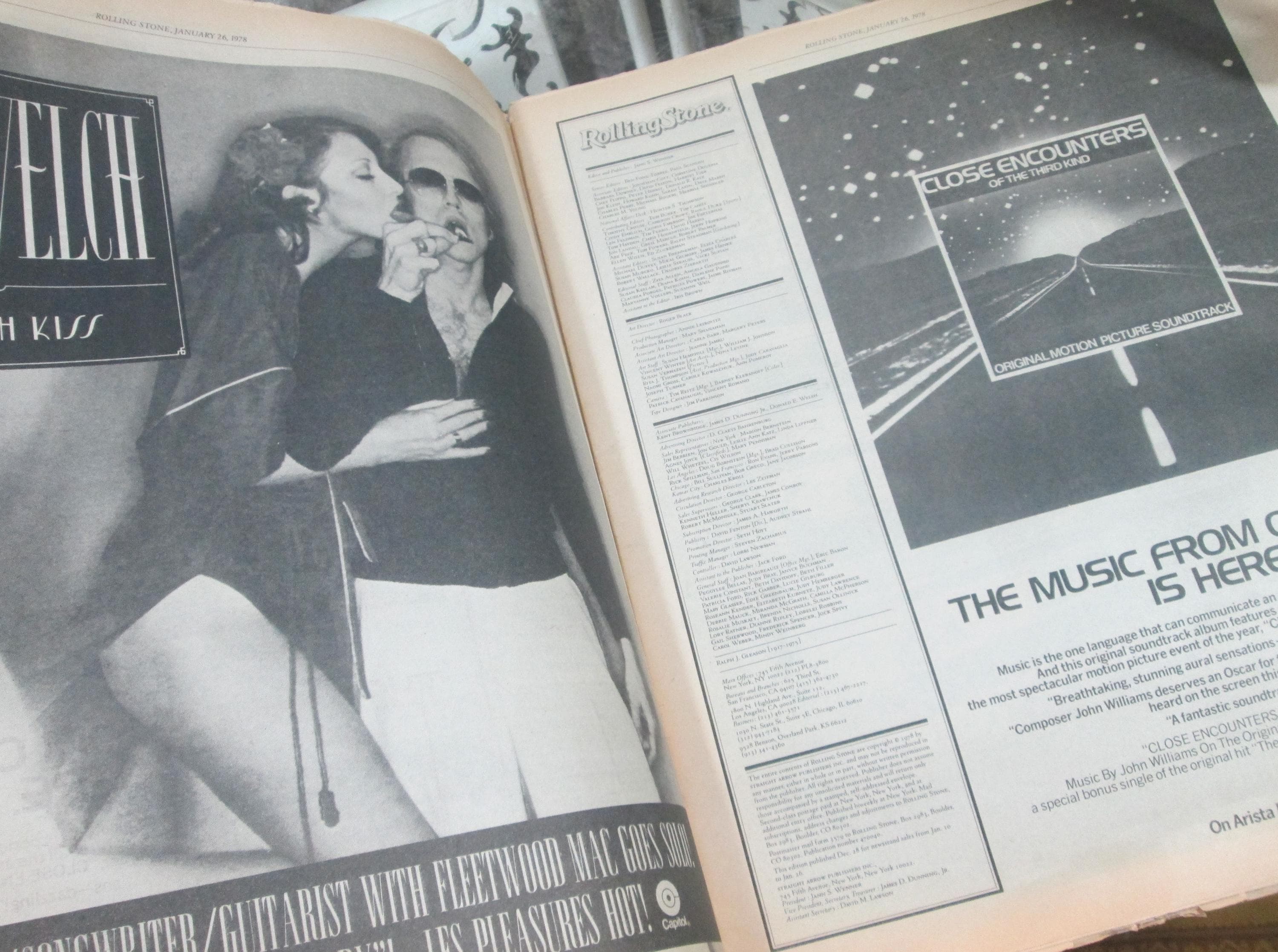 Vintage Rolling Stone Magazine, Bob Dylan Cover, January, 1978 - Thumbnail 3