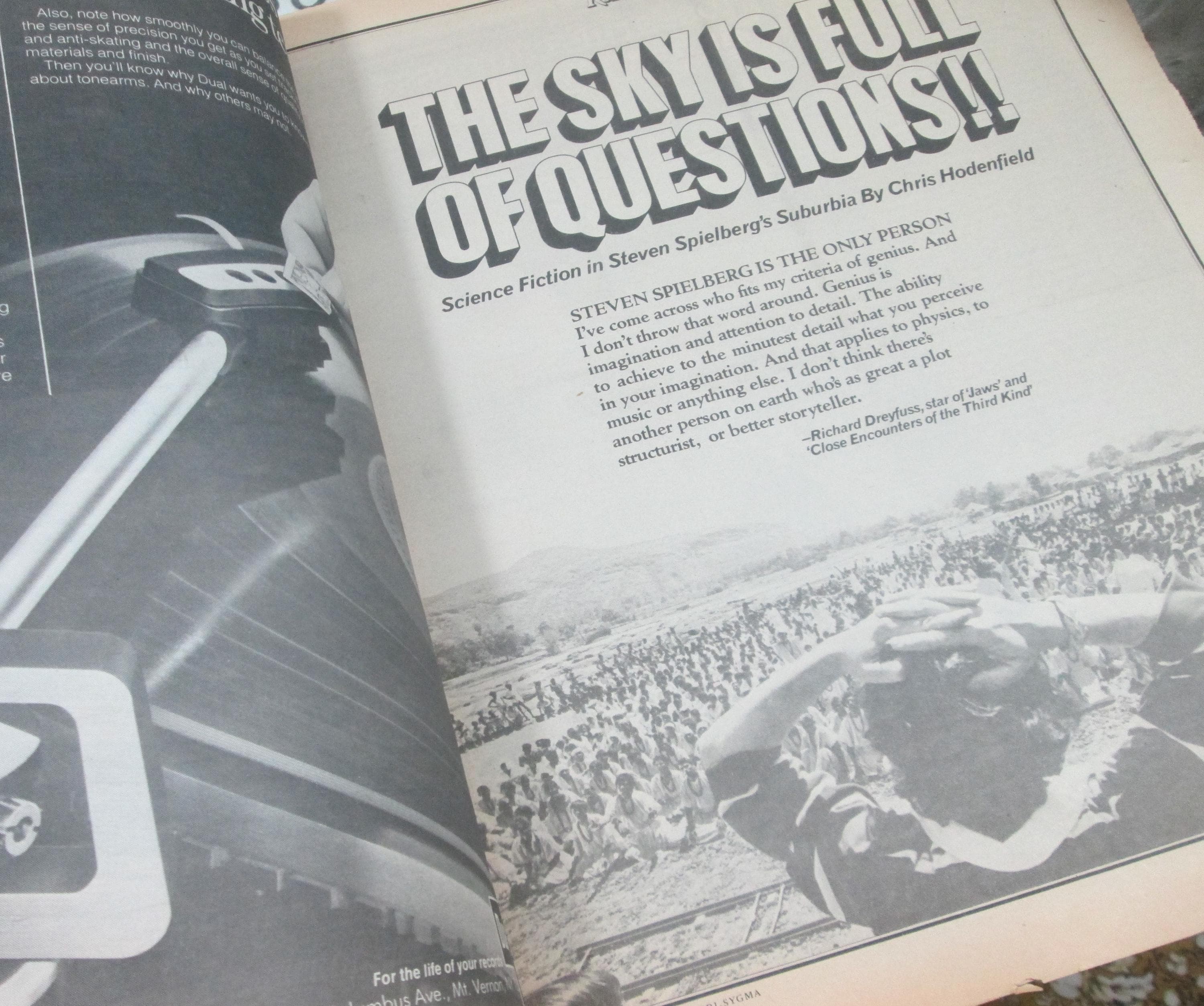 Vintage Rolling Stone Magazine, Bob Dylan Cover, January, 1978 - Thumbnail 2