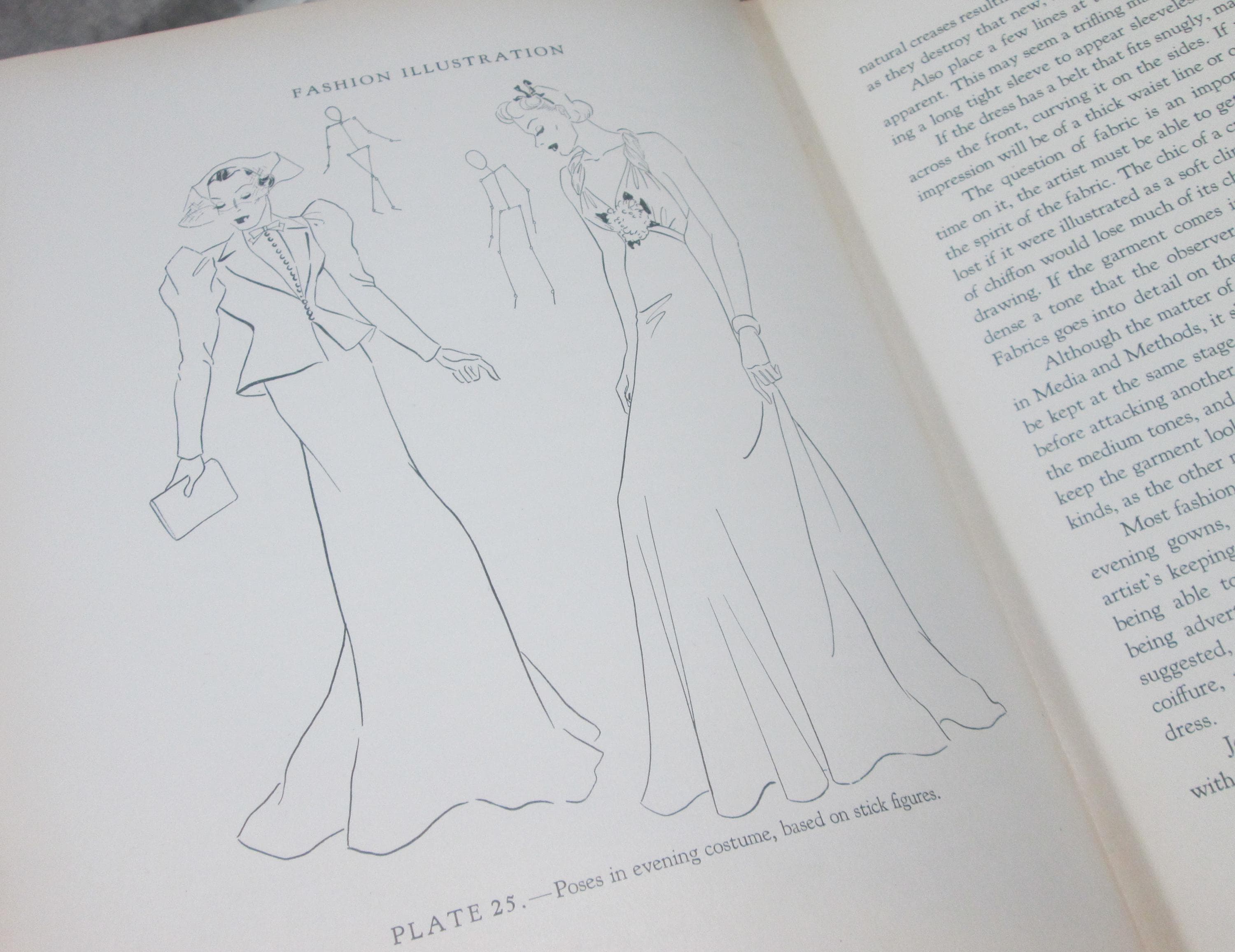 Fashion Illustration Textbook, 1937 - Thumbnail 4