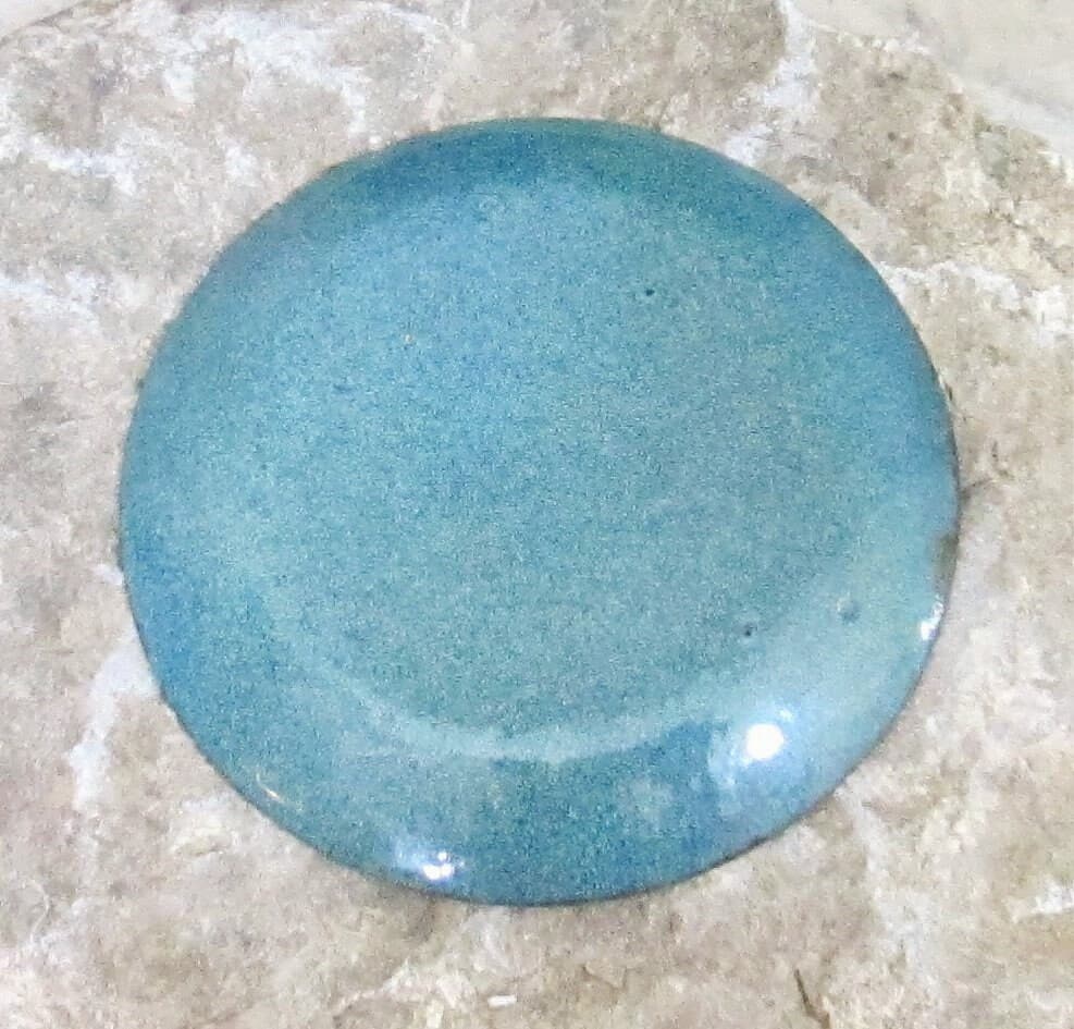 Vintage Mid-Century Cocktail Design Enamel Dish - Thumbnail 2