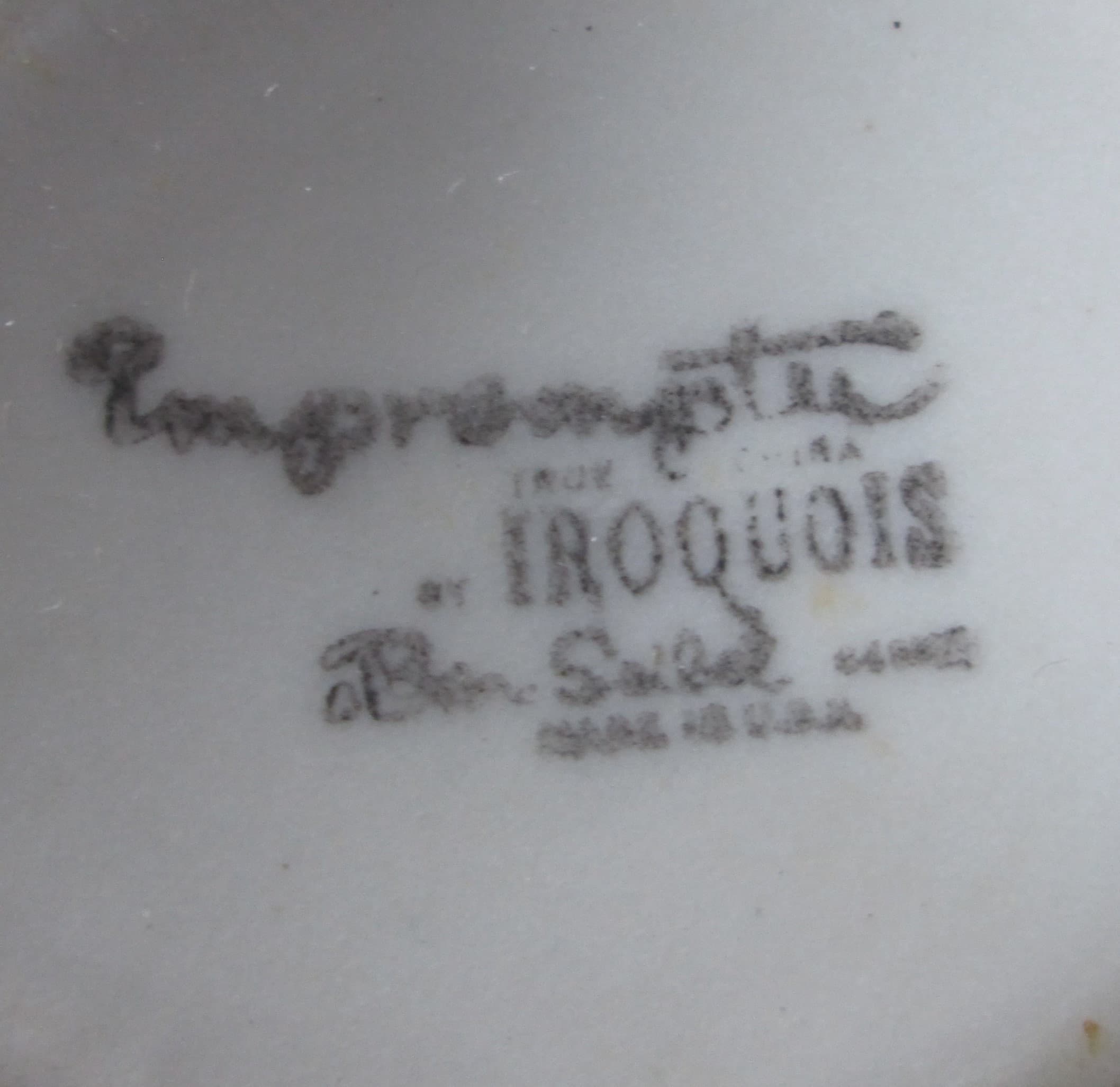 Ben Siebel for Iroquis China Rosebud Cup and Saucer - Thumbnail 3