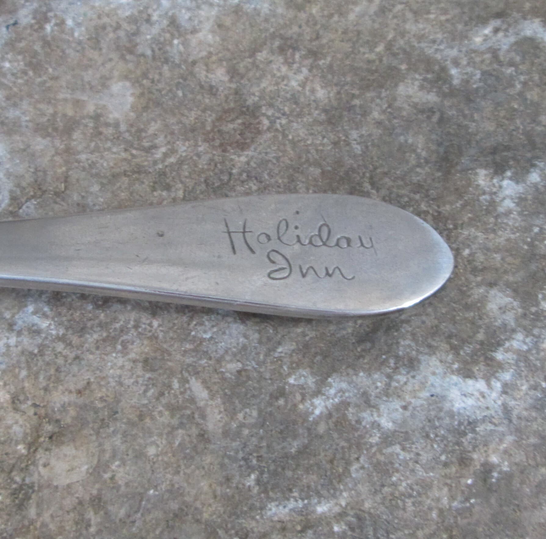 Vintage Holiday Inn Reed & Barton Silverplate Cocktail Fork Pickle Fork - Thumbnail 2