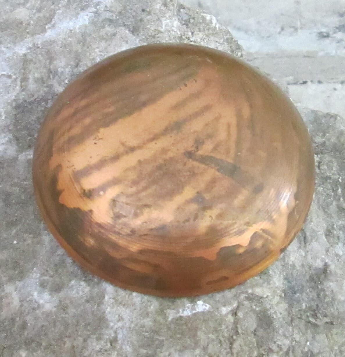 Vintage Mid-Century Enamel Dish - Thumbnail 2
